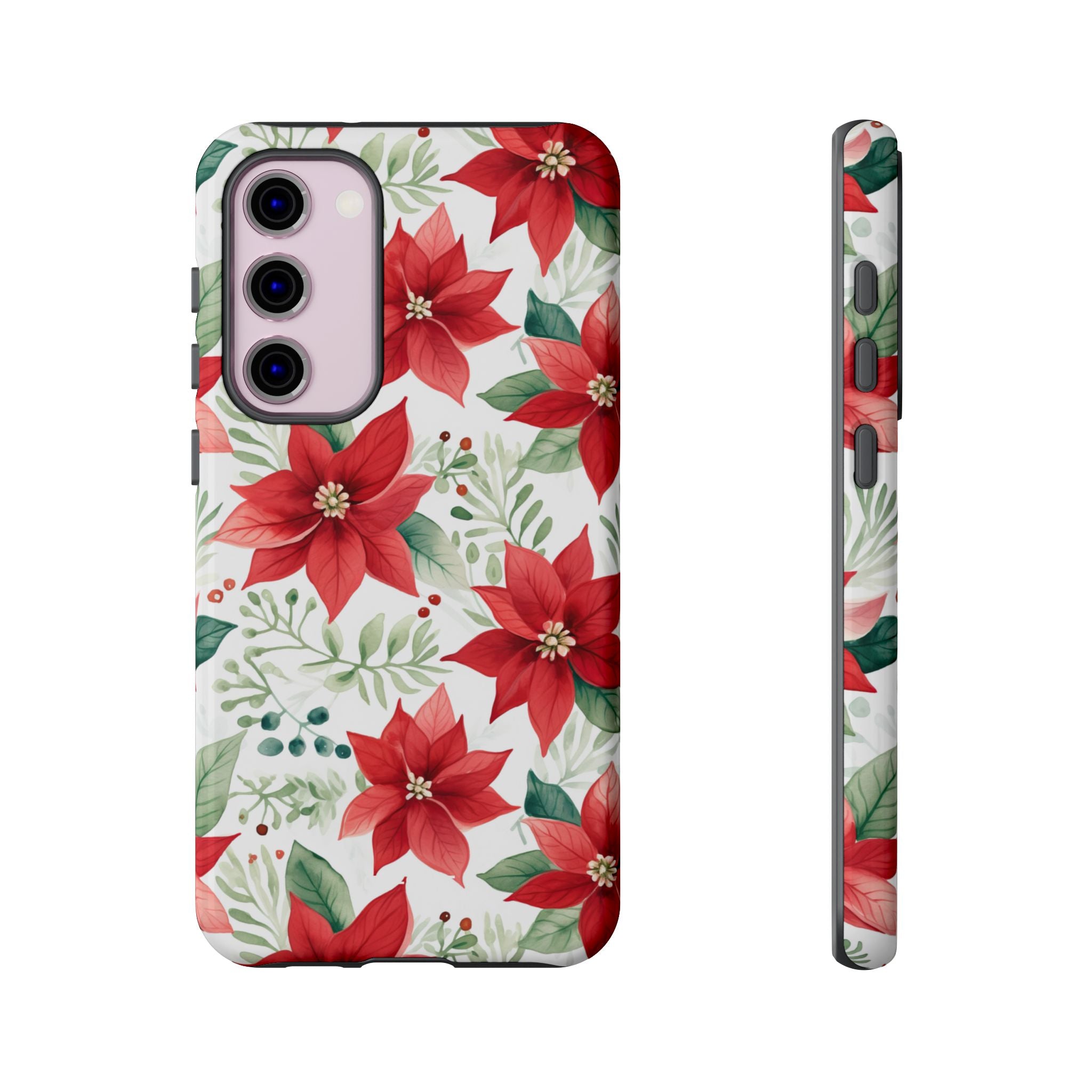 Poinsettias Bloom Bright - Samsung Case