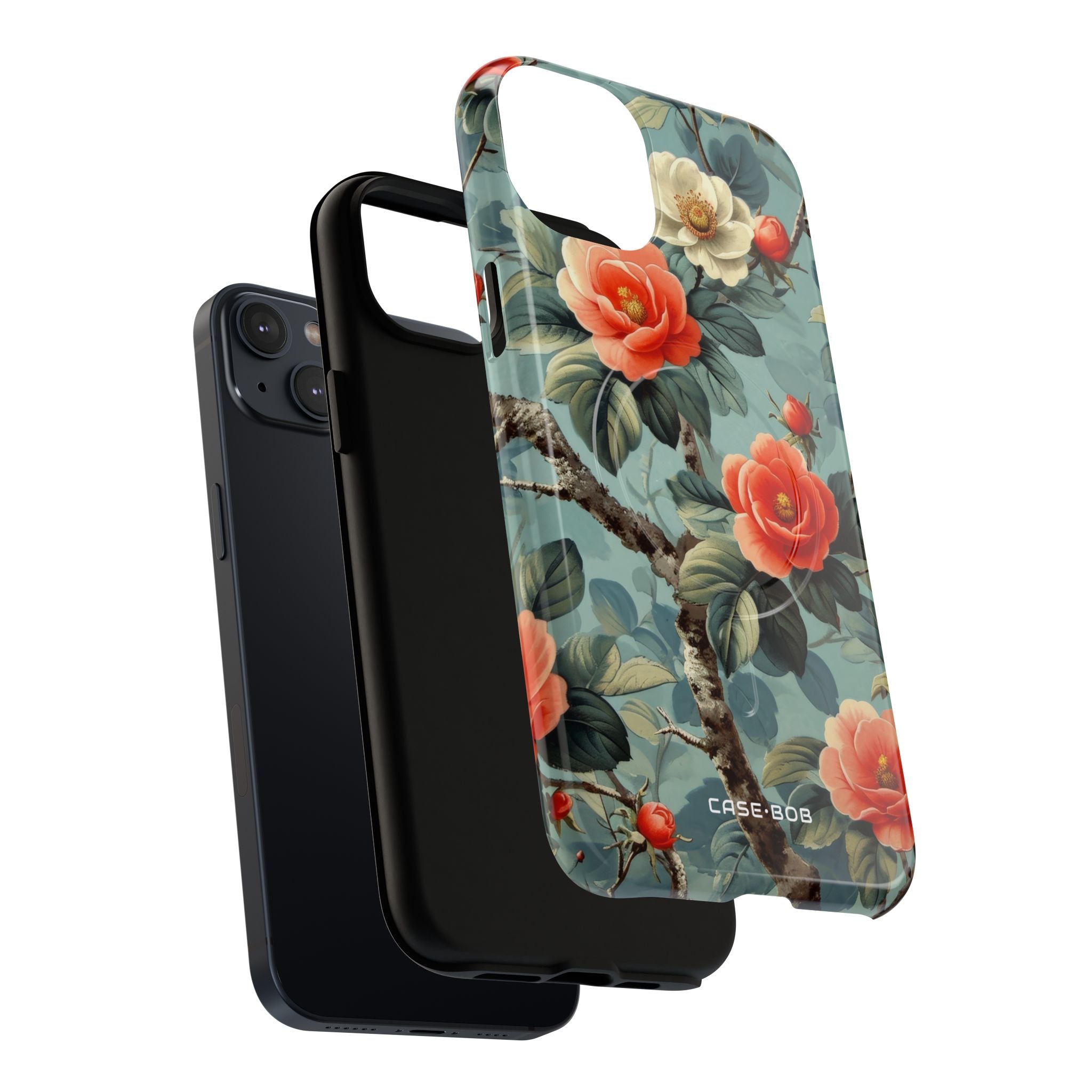 Coral Bloom iPhone 14 Plus Case - Tough+