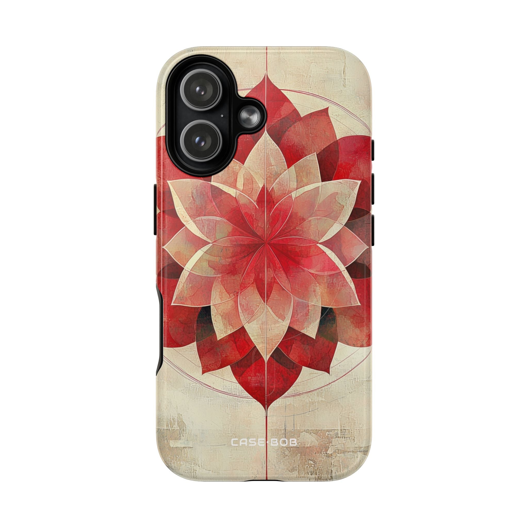 Crimson Bloom iPhone 17 Case - Tough+