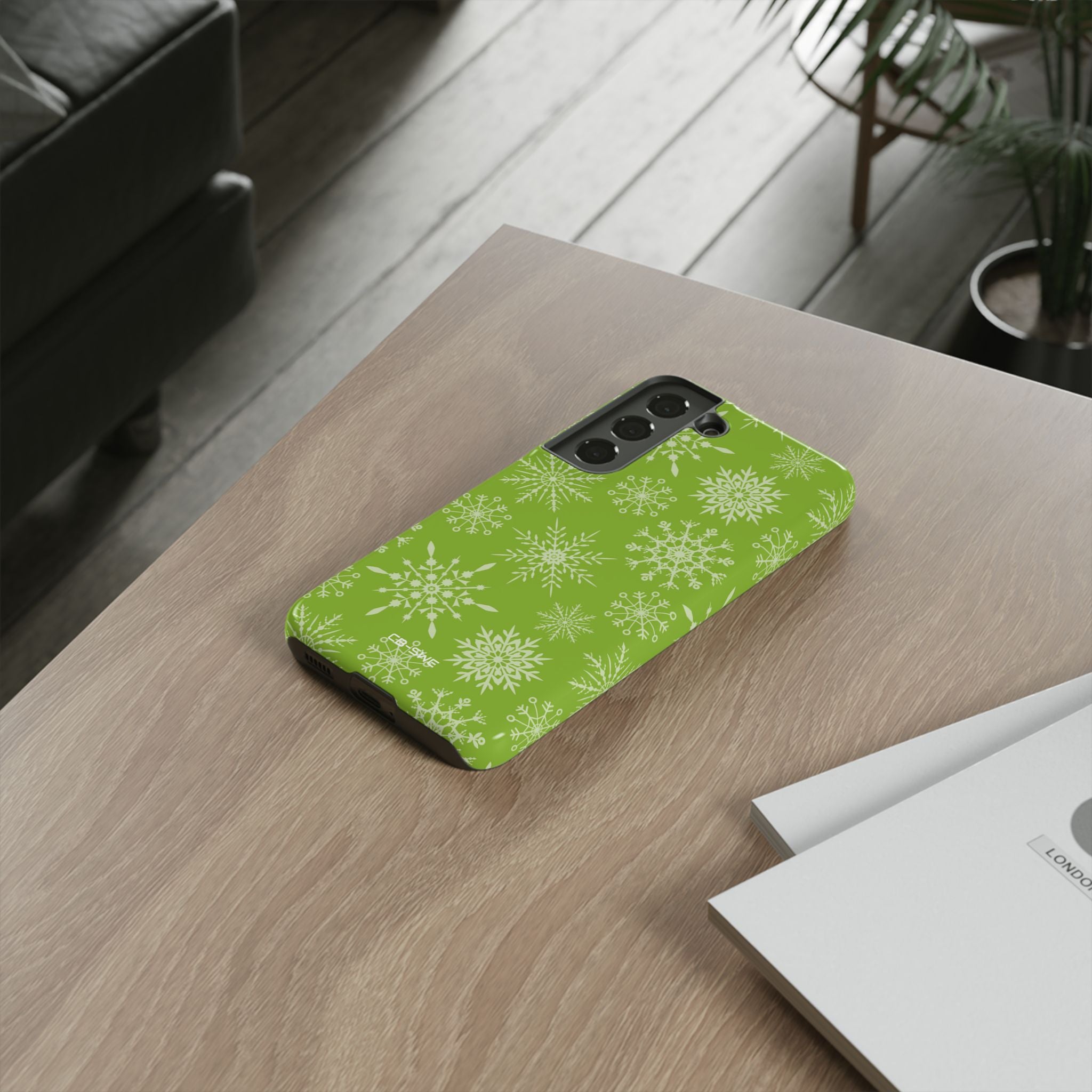 Snowflakes Dance Whimsically - Samsung Case