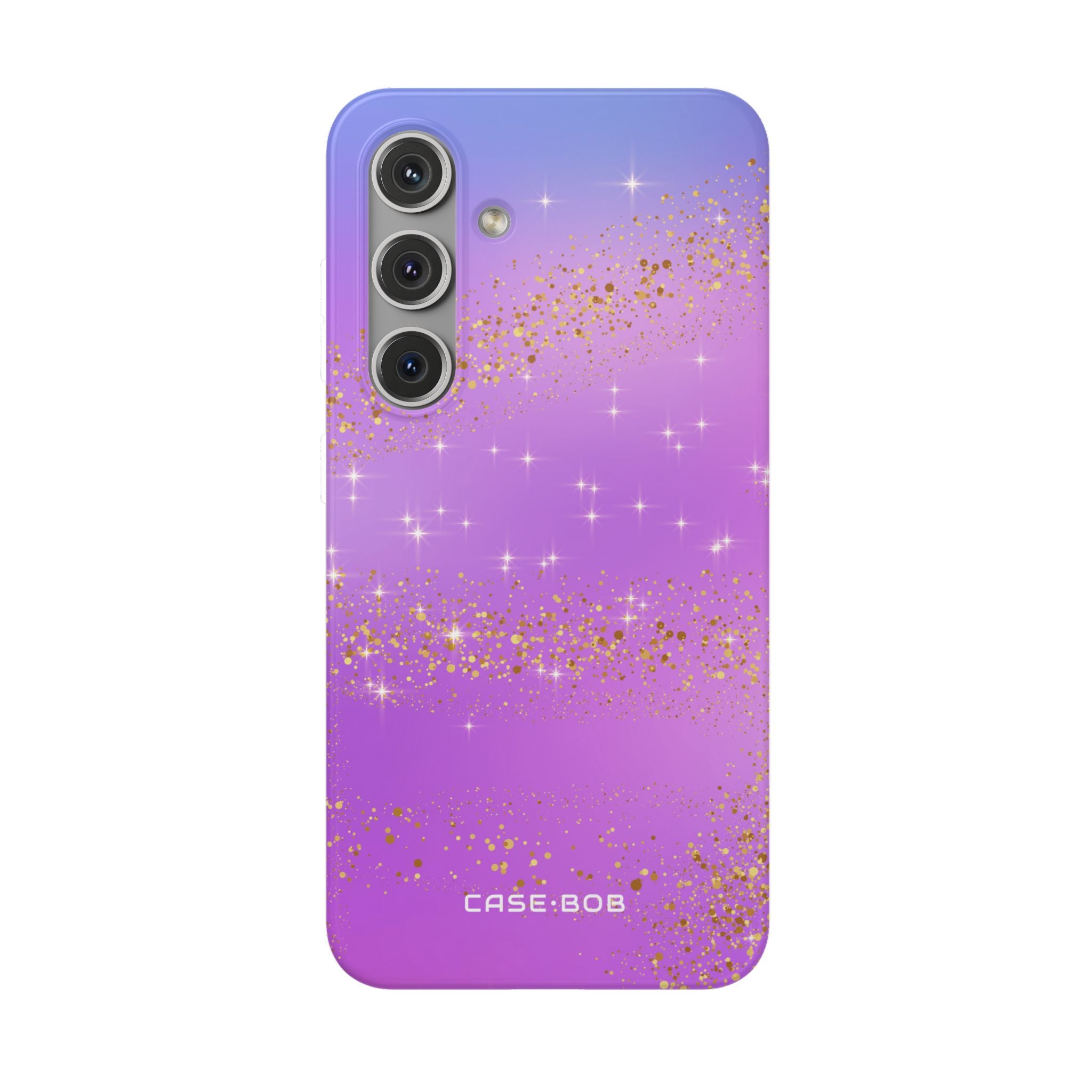 Golden Glide Samsung S24 Case - Soft