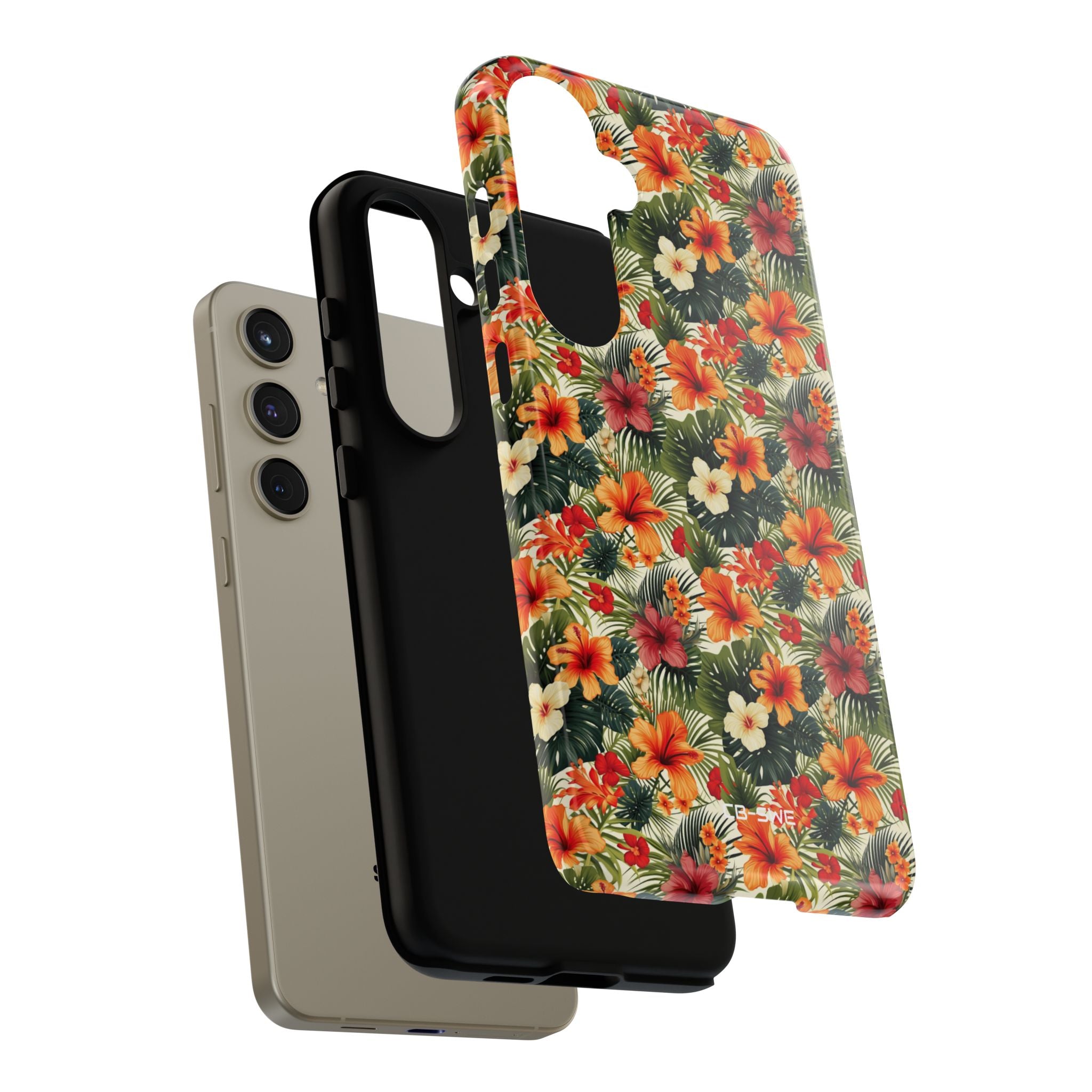 Tropical Blooms Flourish - Samsung Case