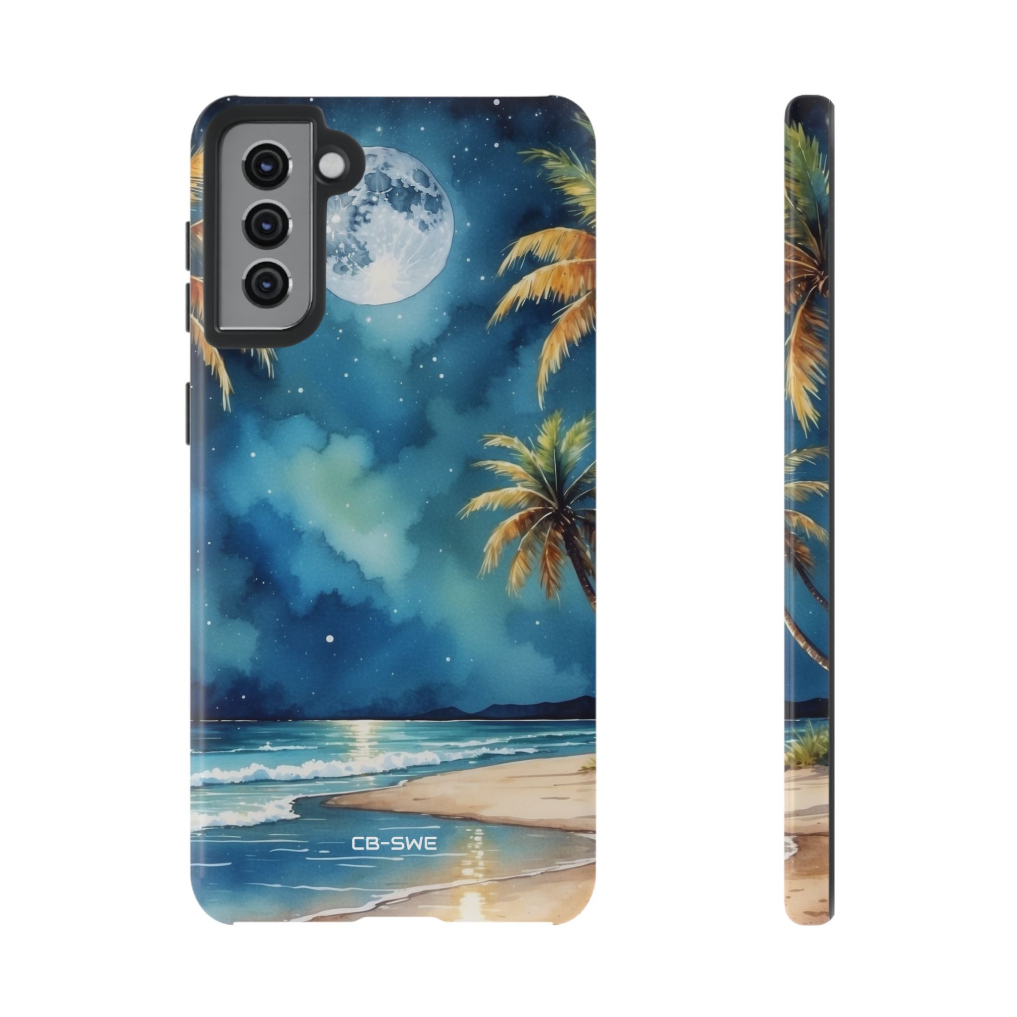 Moonlight Kisses Waves - Samsung Case