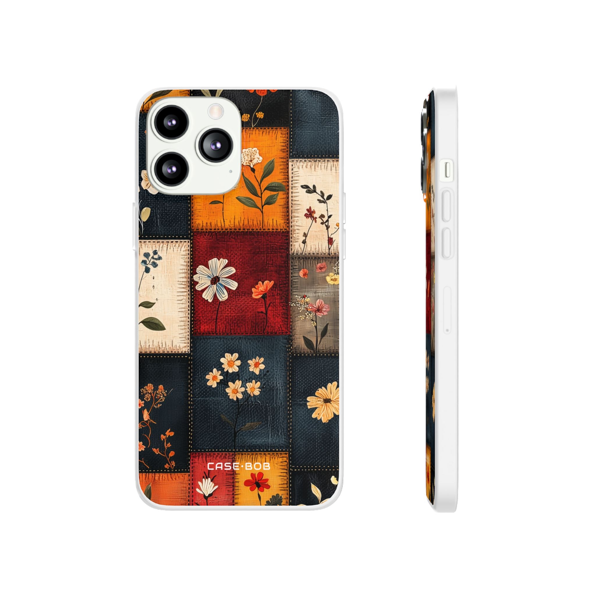 Patchwork Blooms iPhone 13 Pro Max - Soft