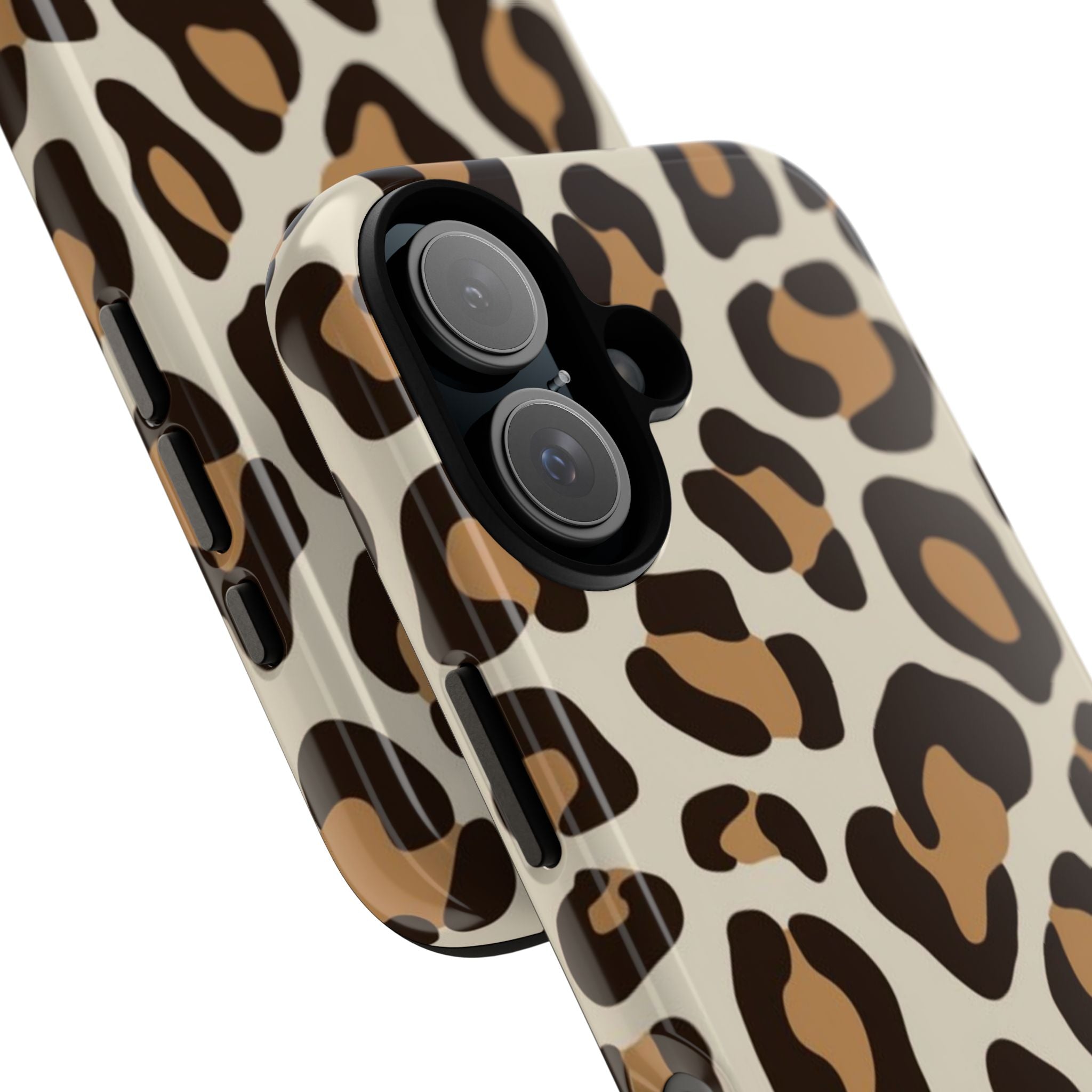 Leopard Print Elegance - iPhone Case