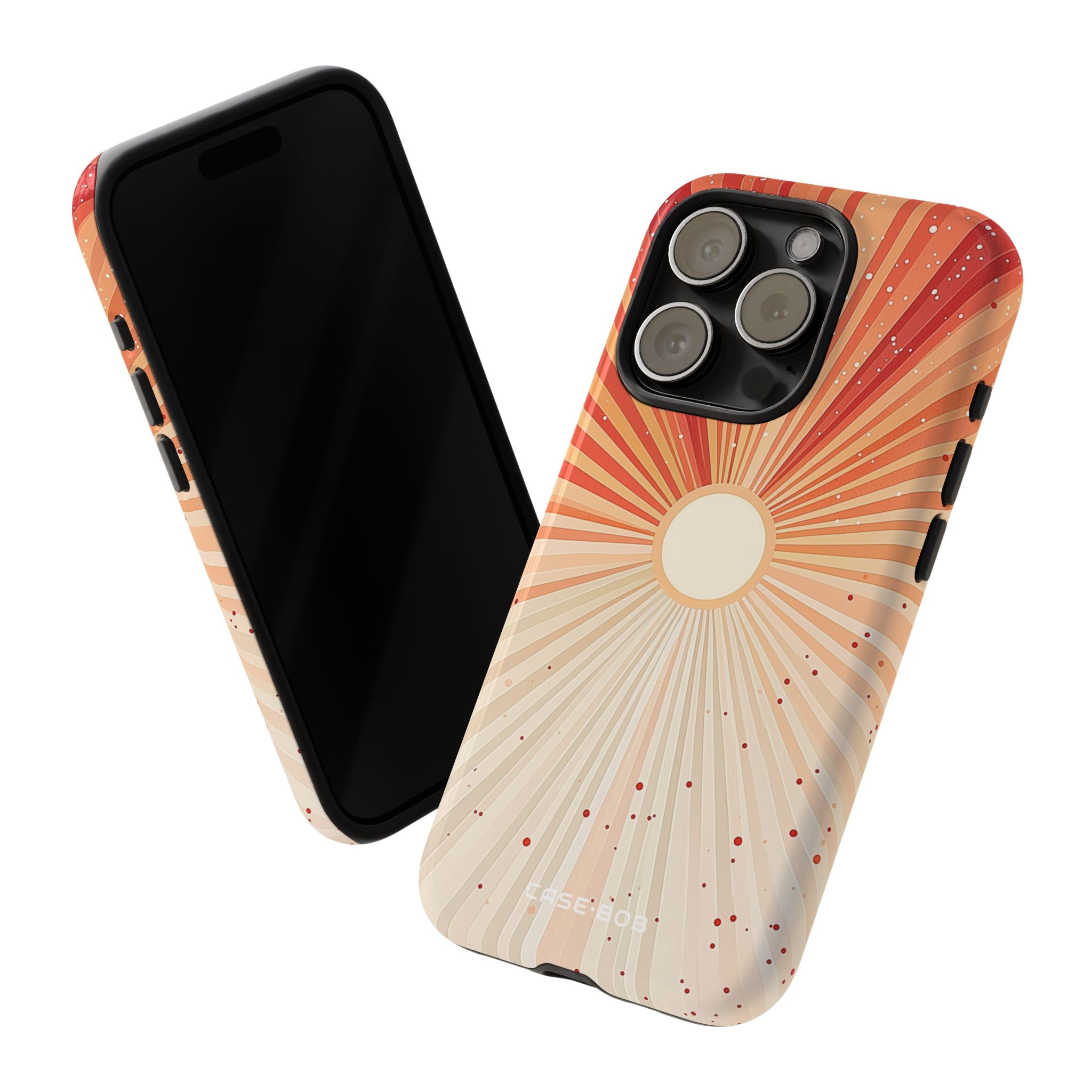 Solar Bloom iPhone 15 Pro Case - Tough