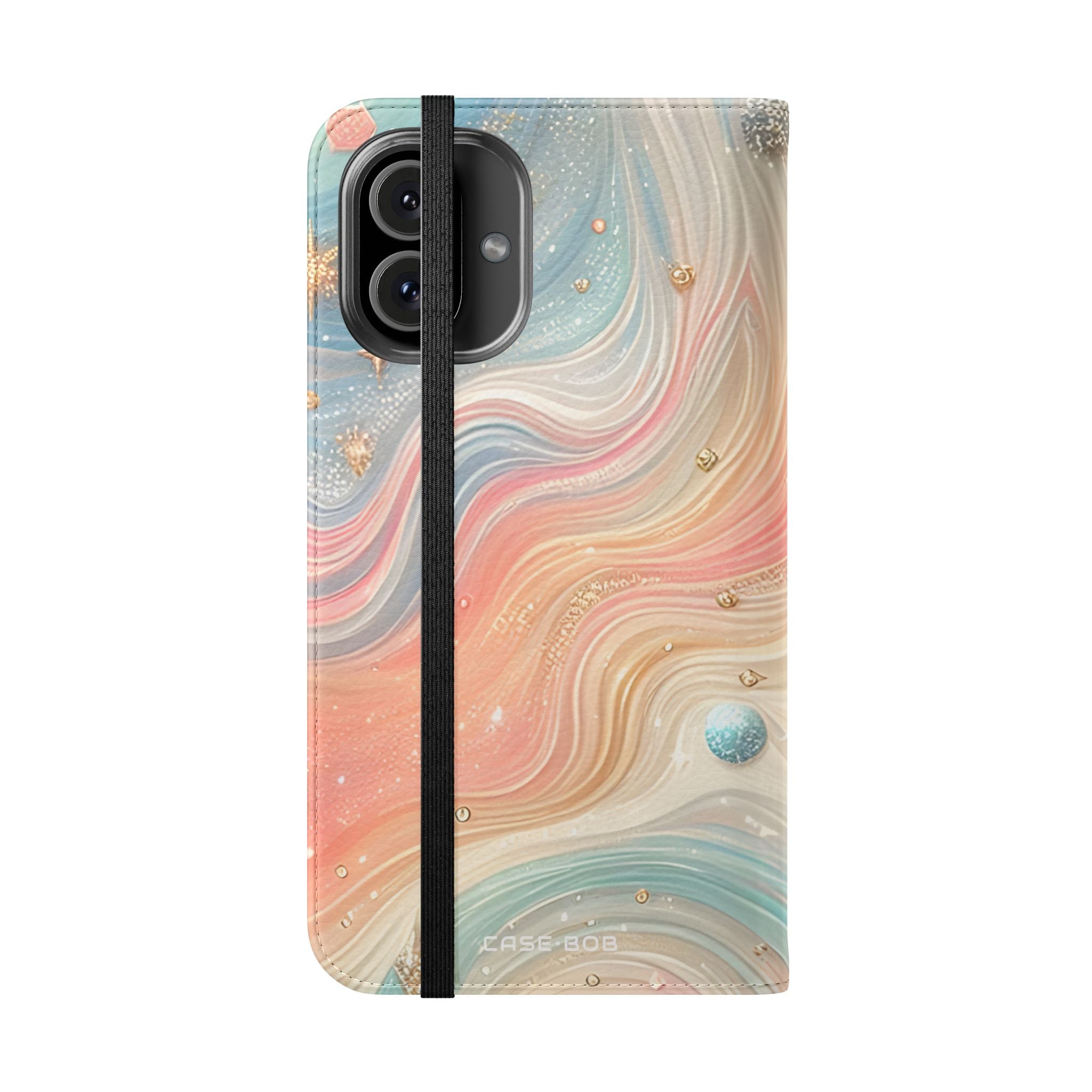 Celestial Waves - iPhone 16 Plus Case - Wallet