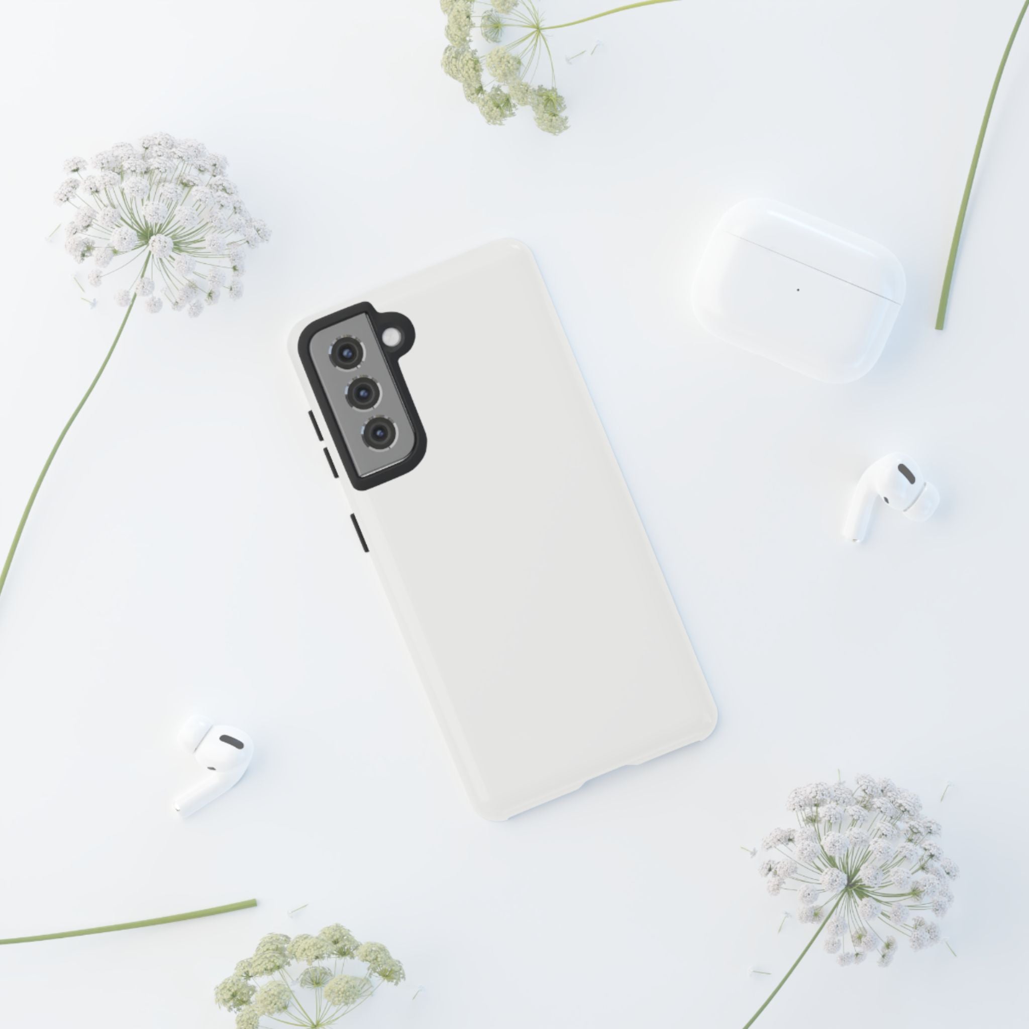 Arctic White Samsung Case - Tough