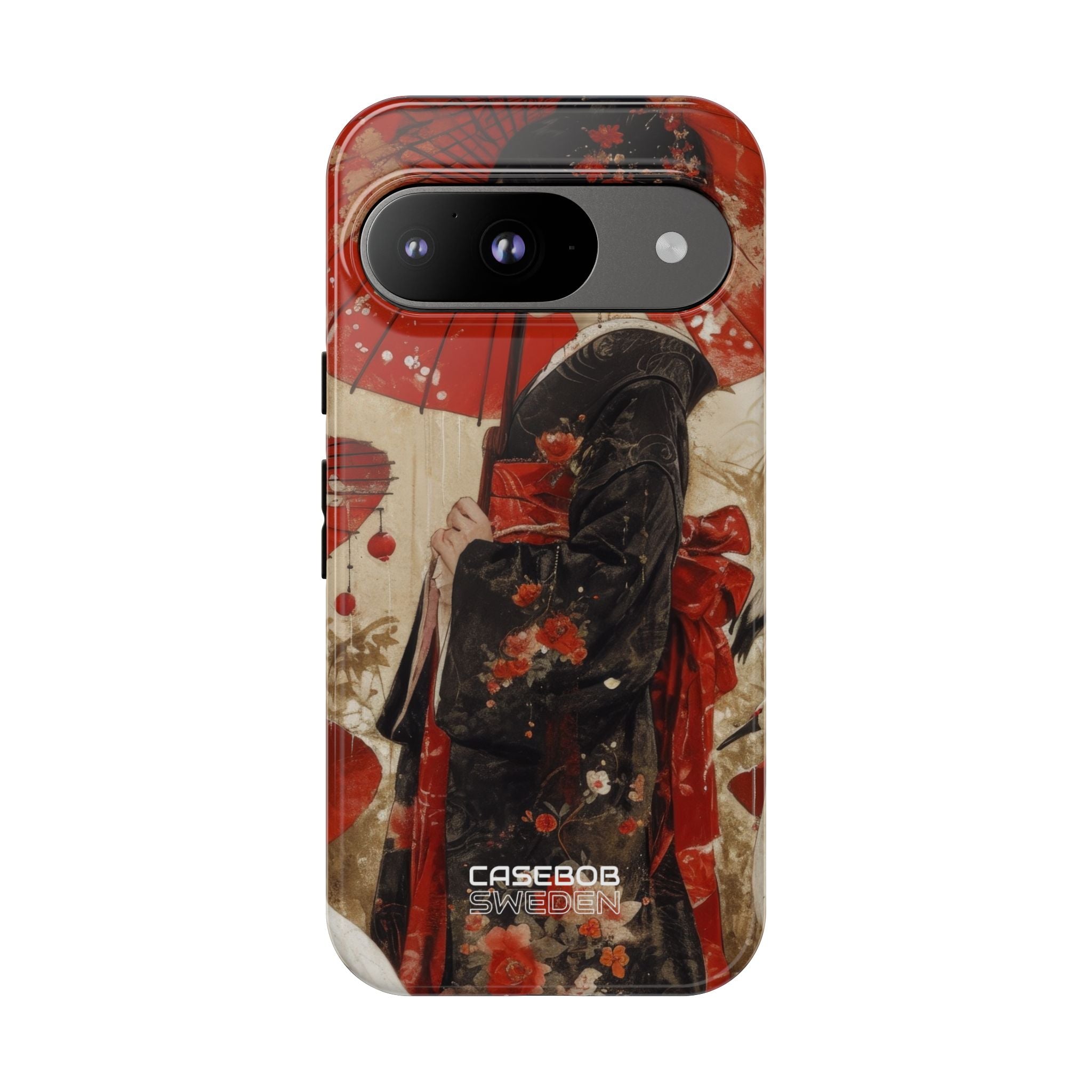 Scarlet Crane Dreams Google Pixel 9 - Tough