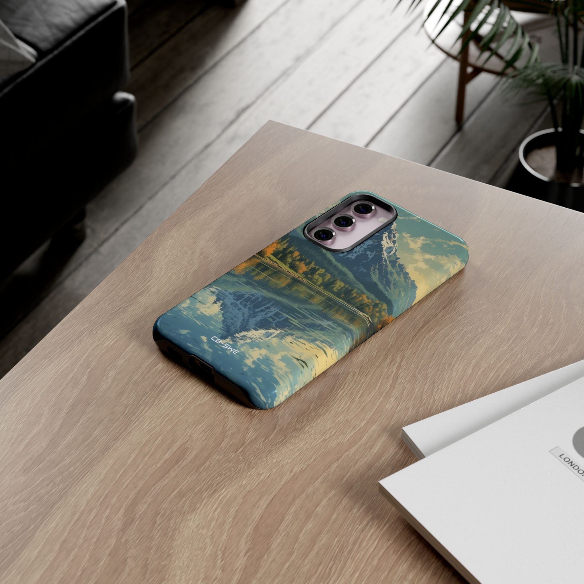 Mountain Reflects Calm - Samsung Case