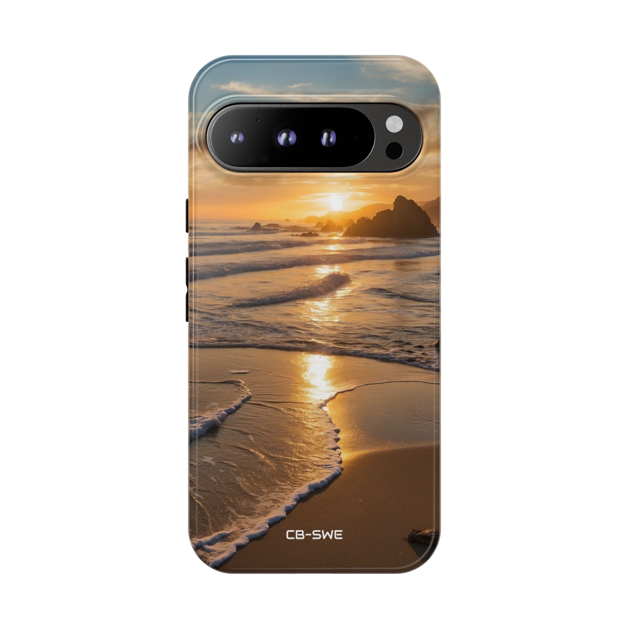 Waves Embrace Shore - Google Pixel Case
