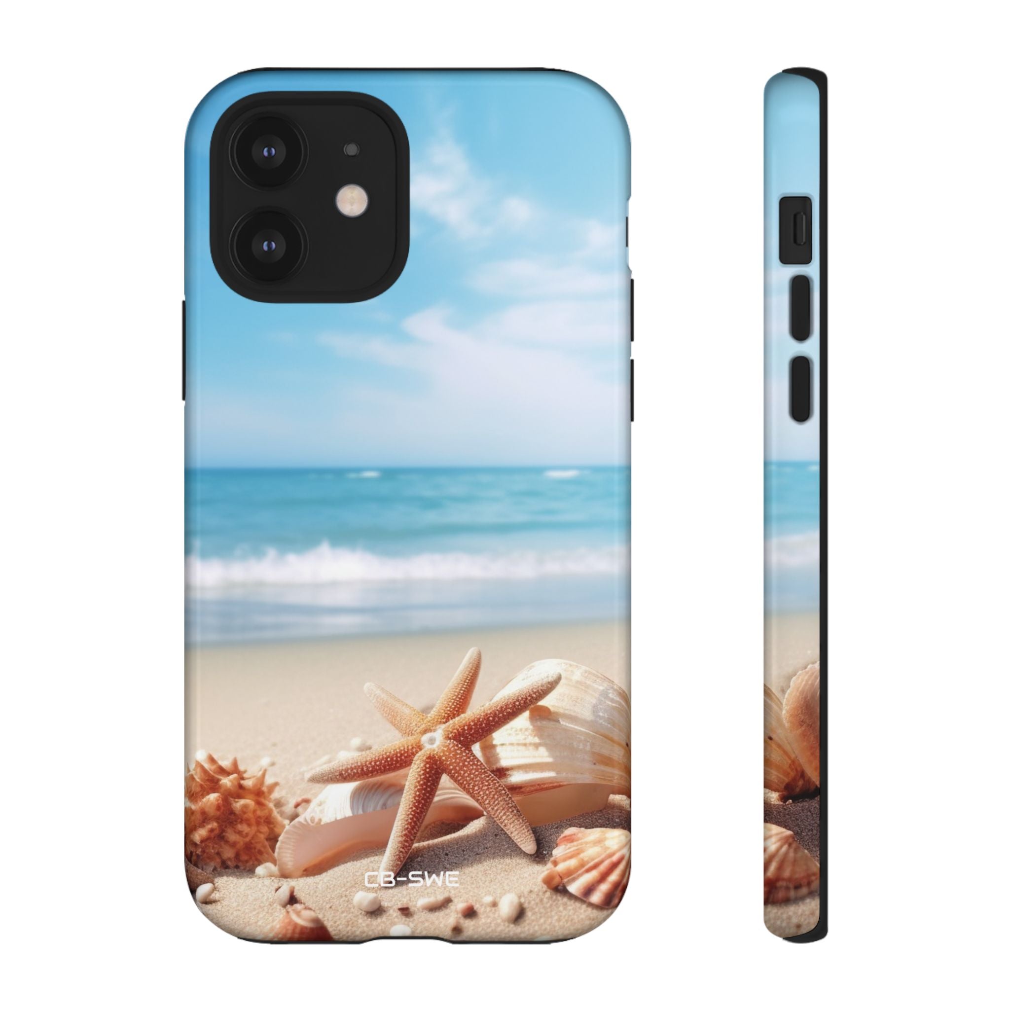 Shells Rest Beneath Waves - iPhone Case