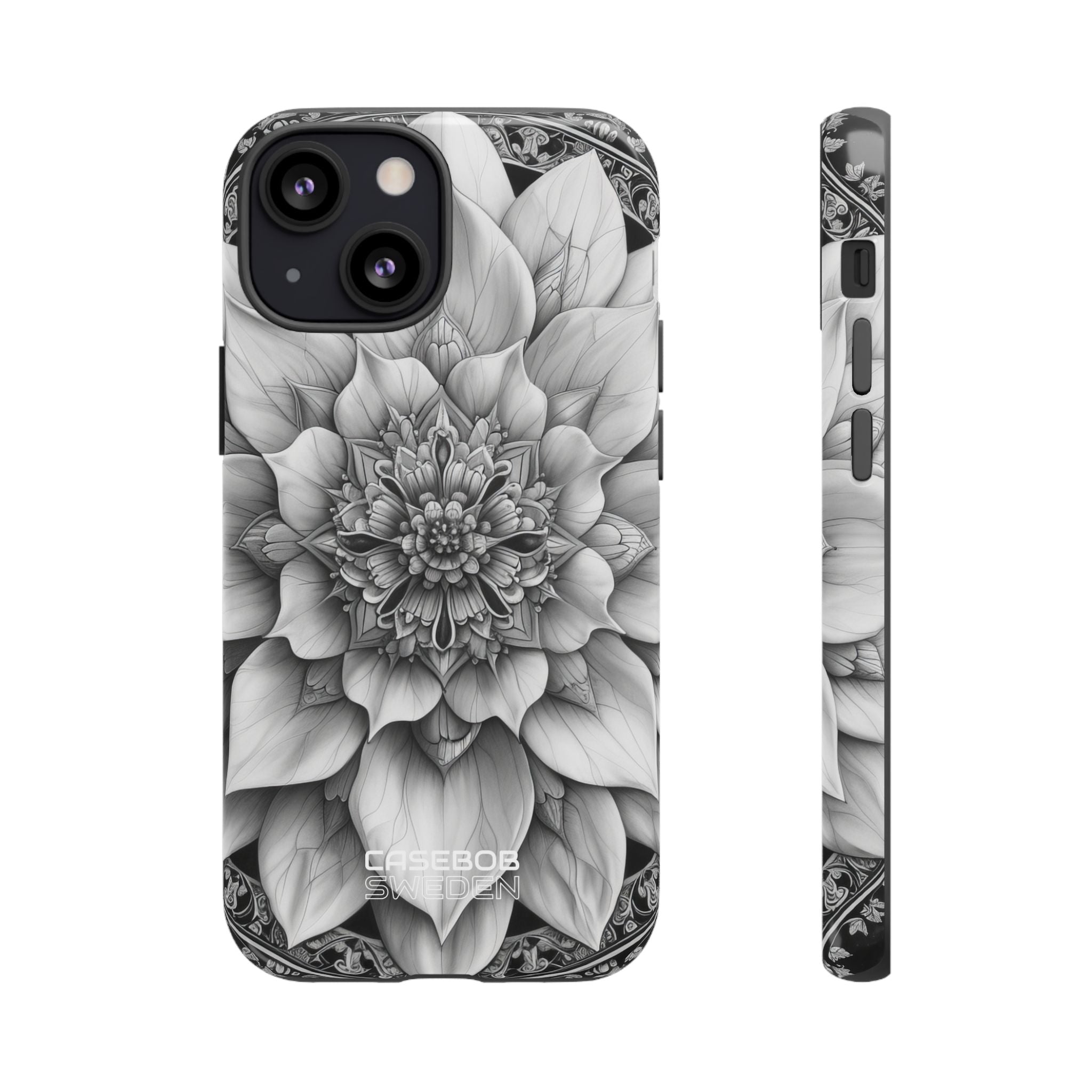Cosmic Floral Mandala iPhone 13 - Tough