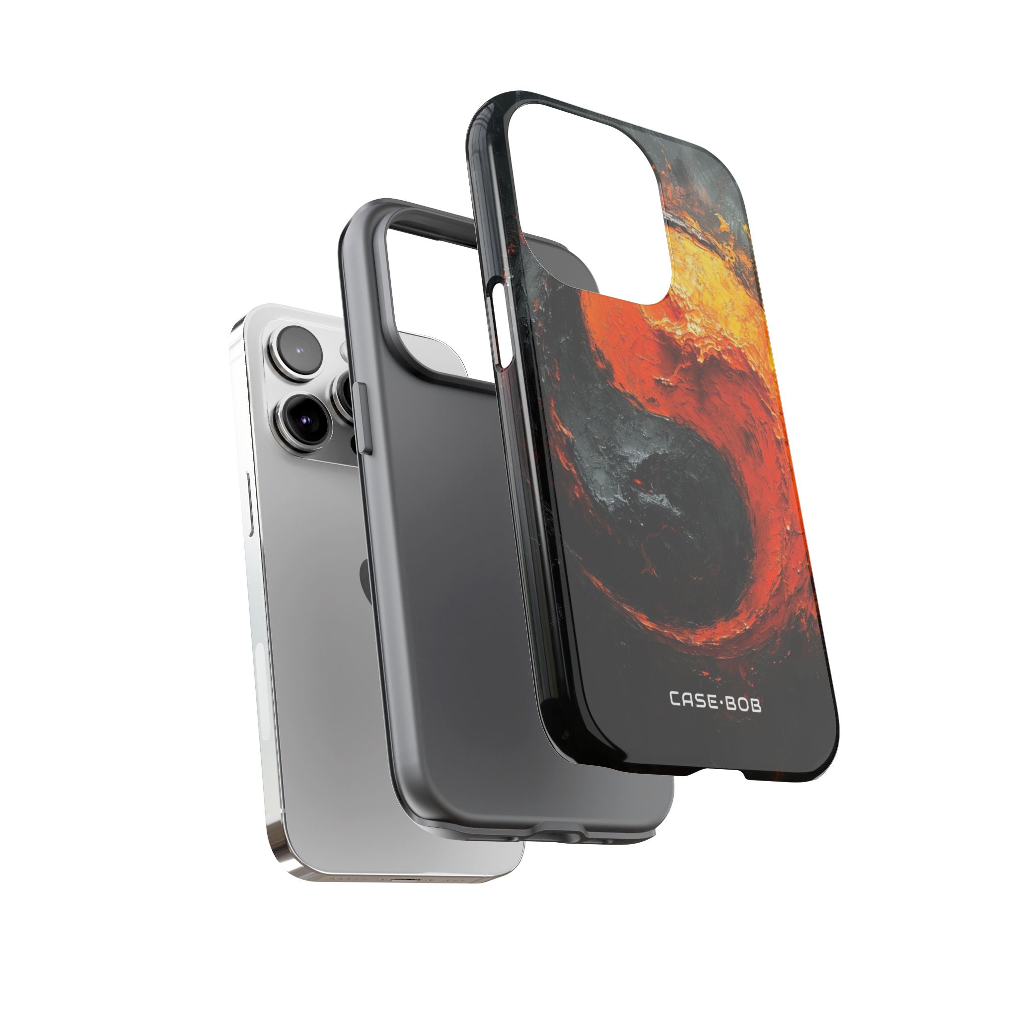 Molten Yin-Yang iPhone 14 Pro Case - Tough