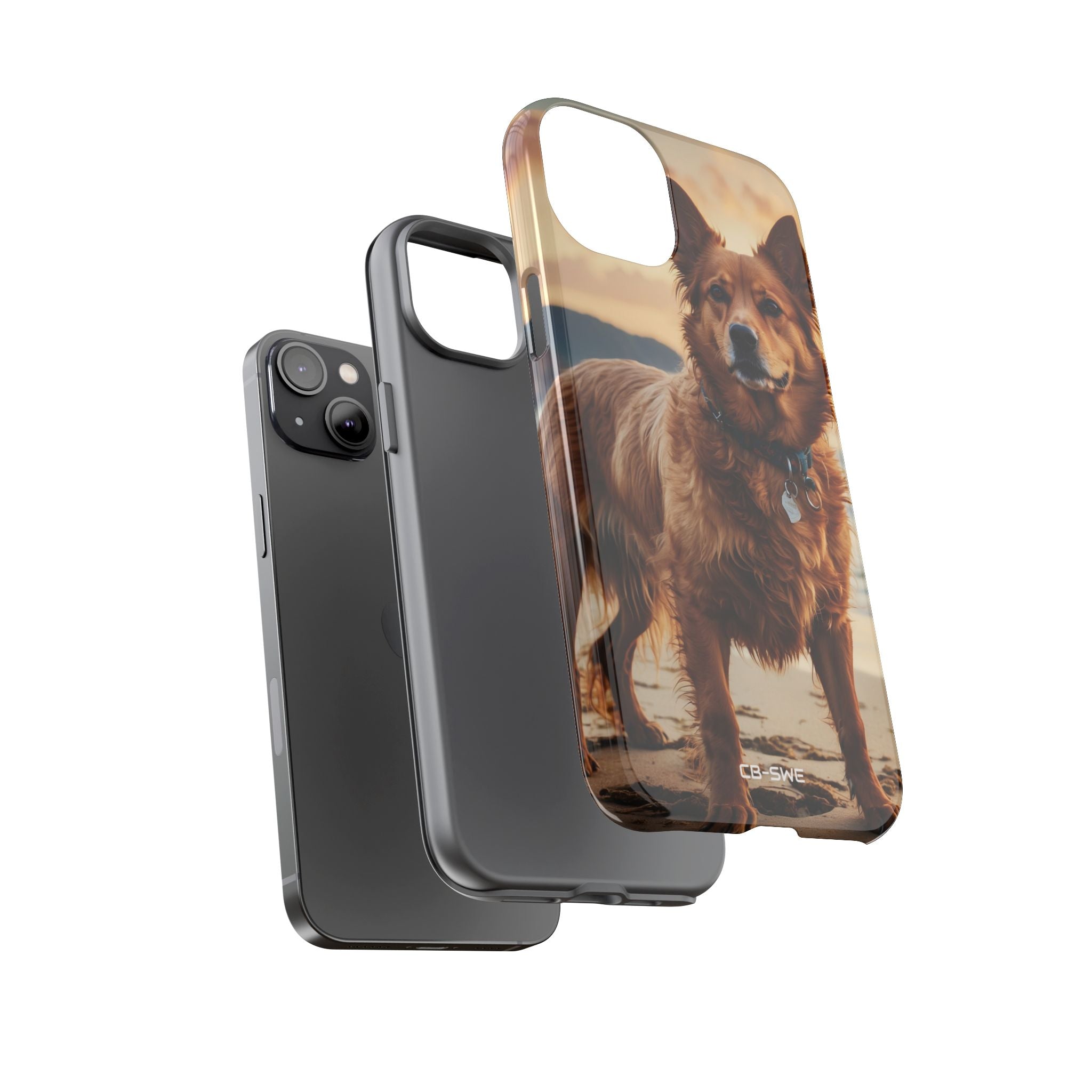 Golden Dog Plays - iPhone Case