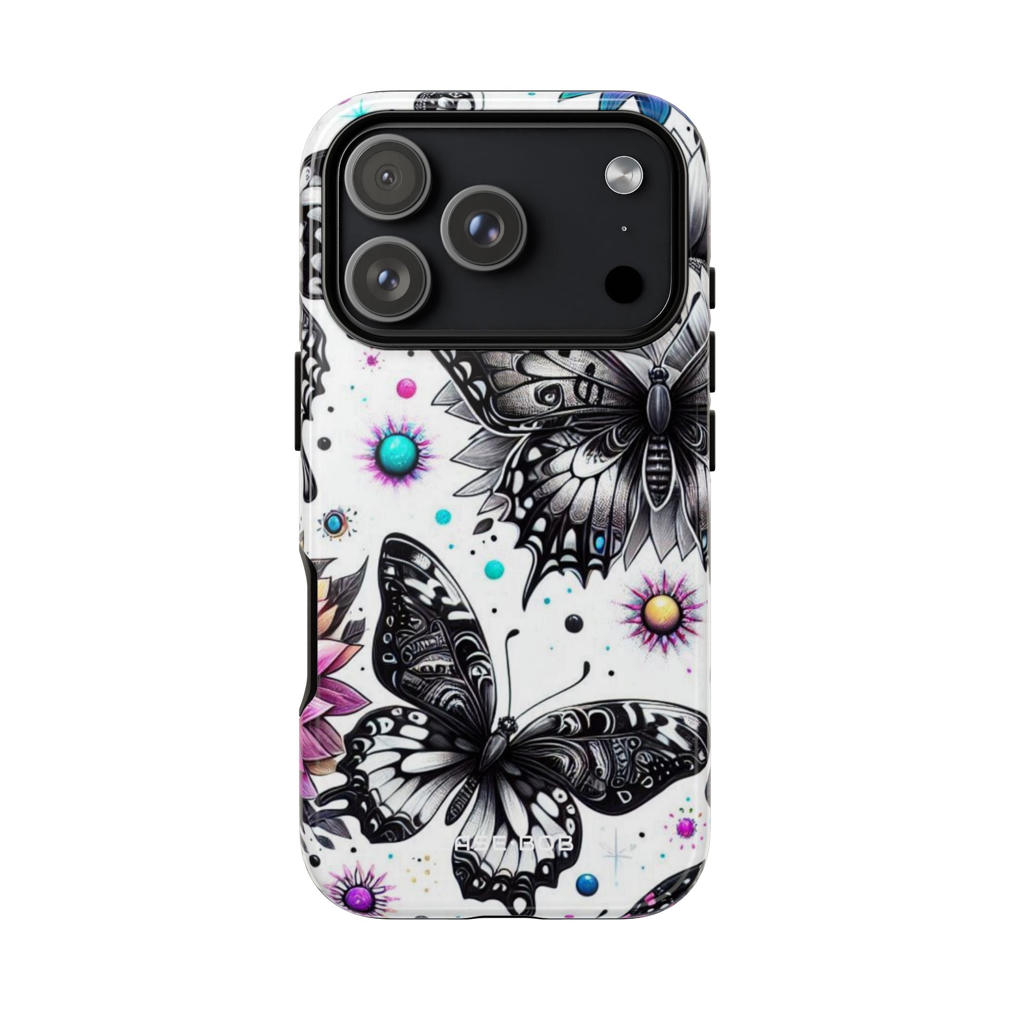 Butterfly Bloom iPhone 17 Pro Case - Tough