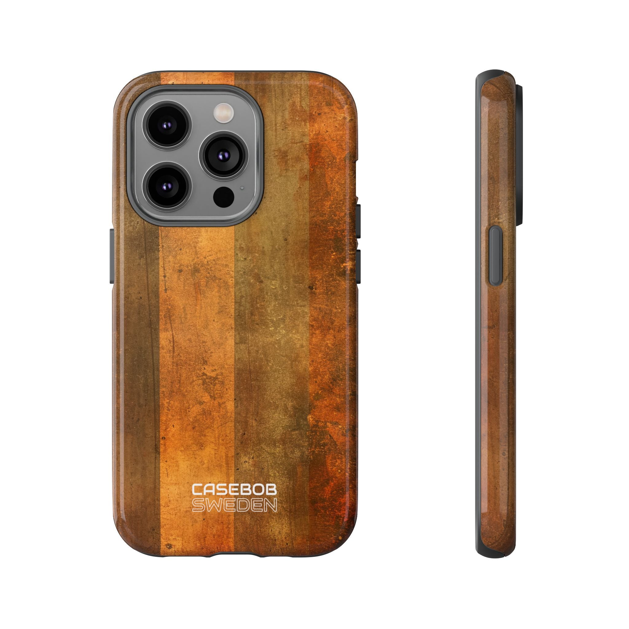 Rustic Striped Texture iPhone 14 - Tough