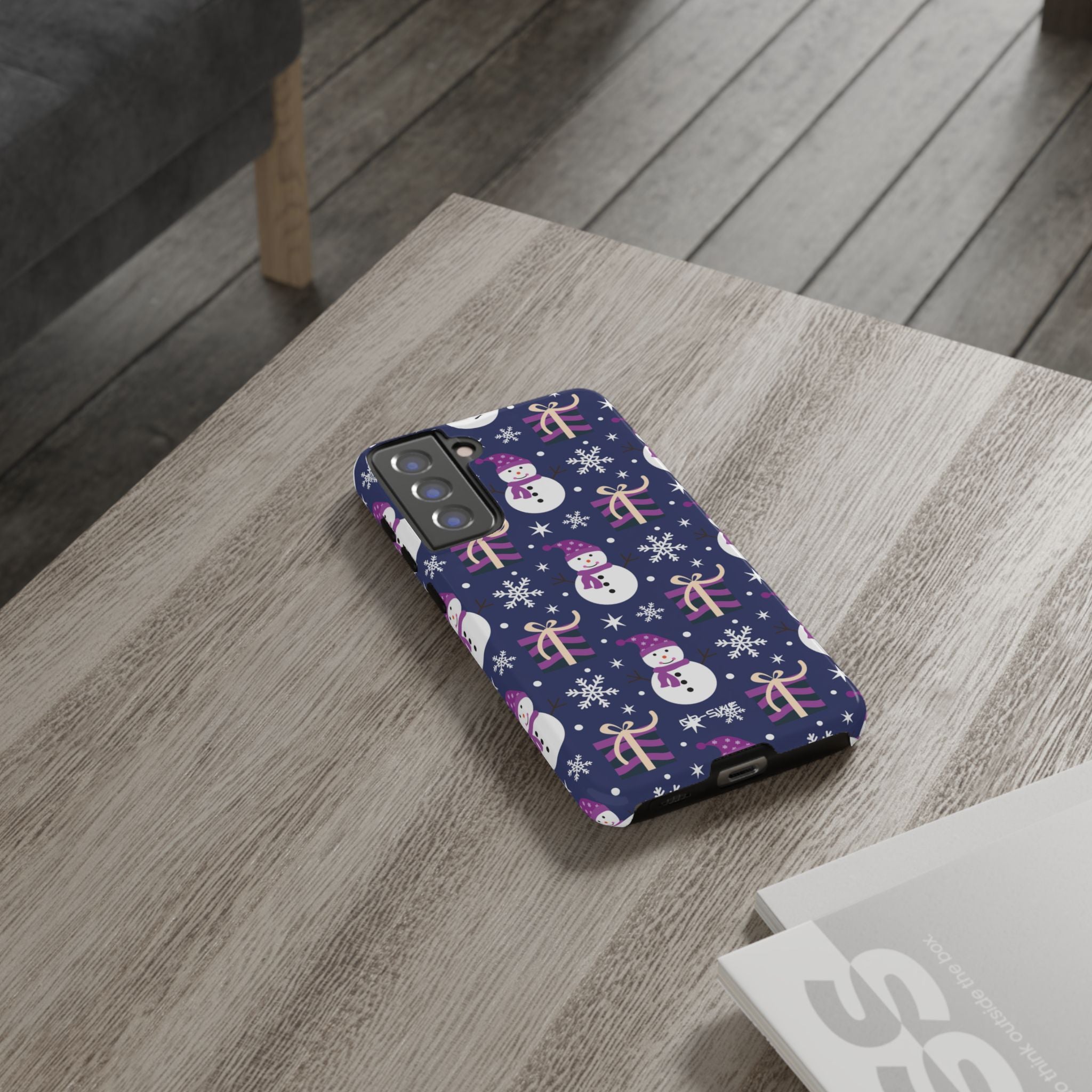 Snowmen Gift Giving - Samsung Case