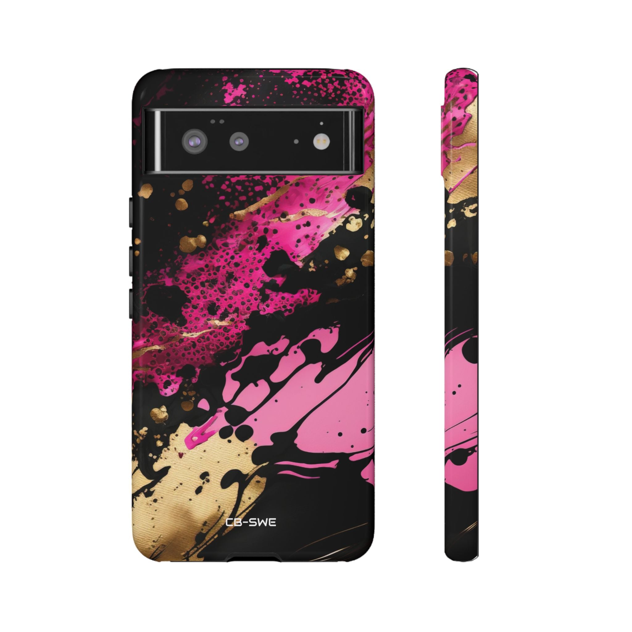 Dynamic Splatter Elegance - Google Pixel Case