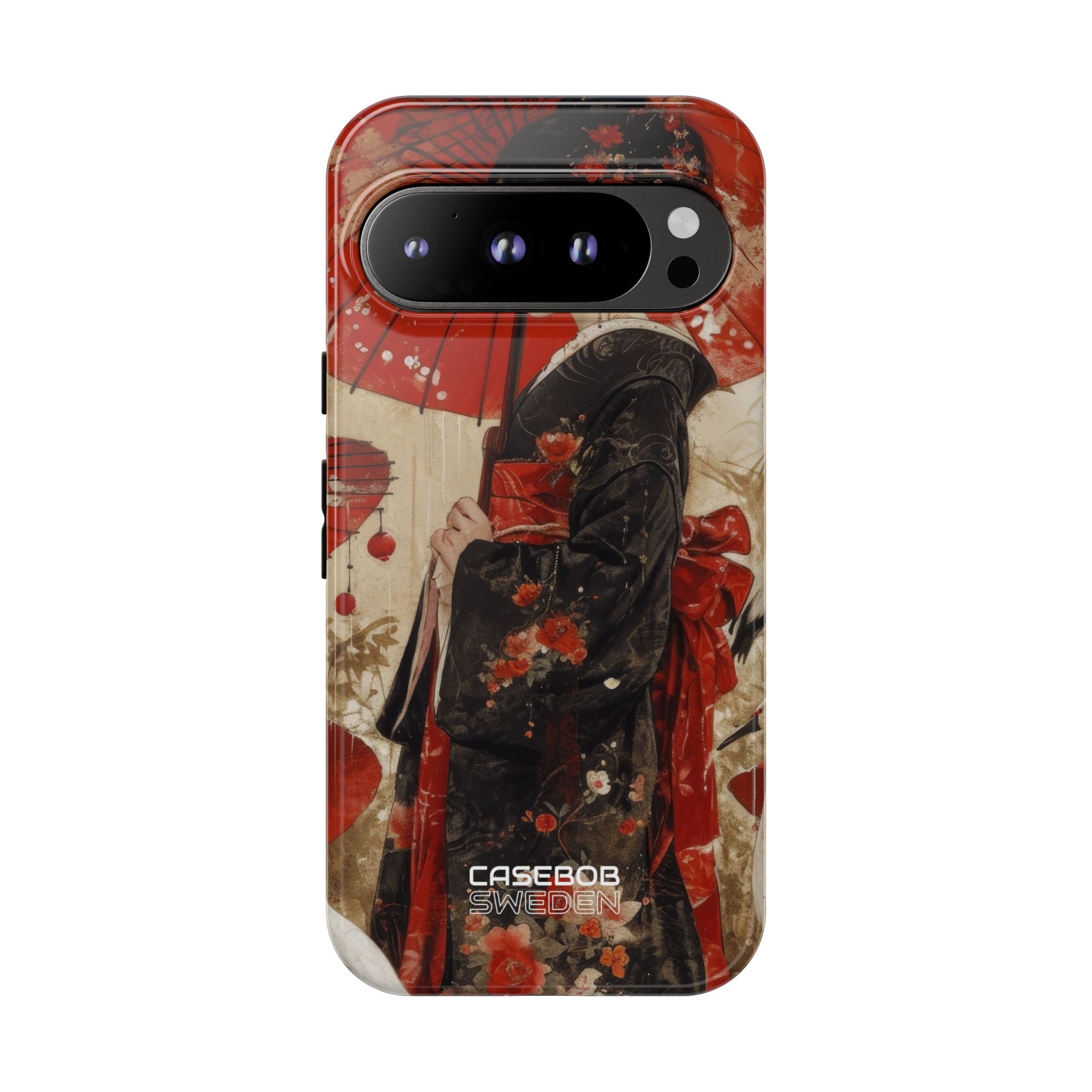Scarlet Crane Dreams Google Pixel 9 - Tough