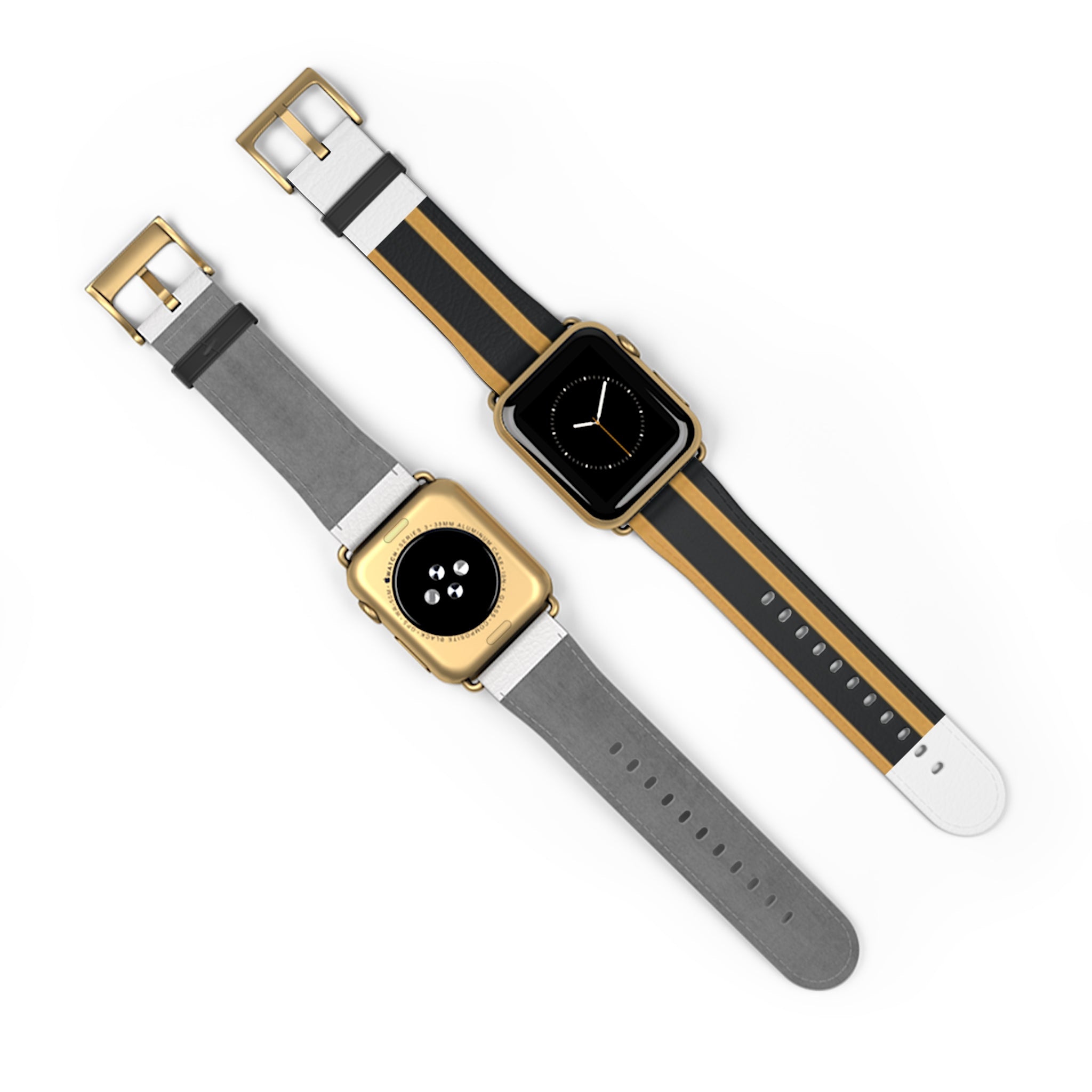 Golden Stripes - Watch Band