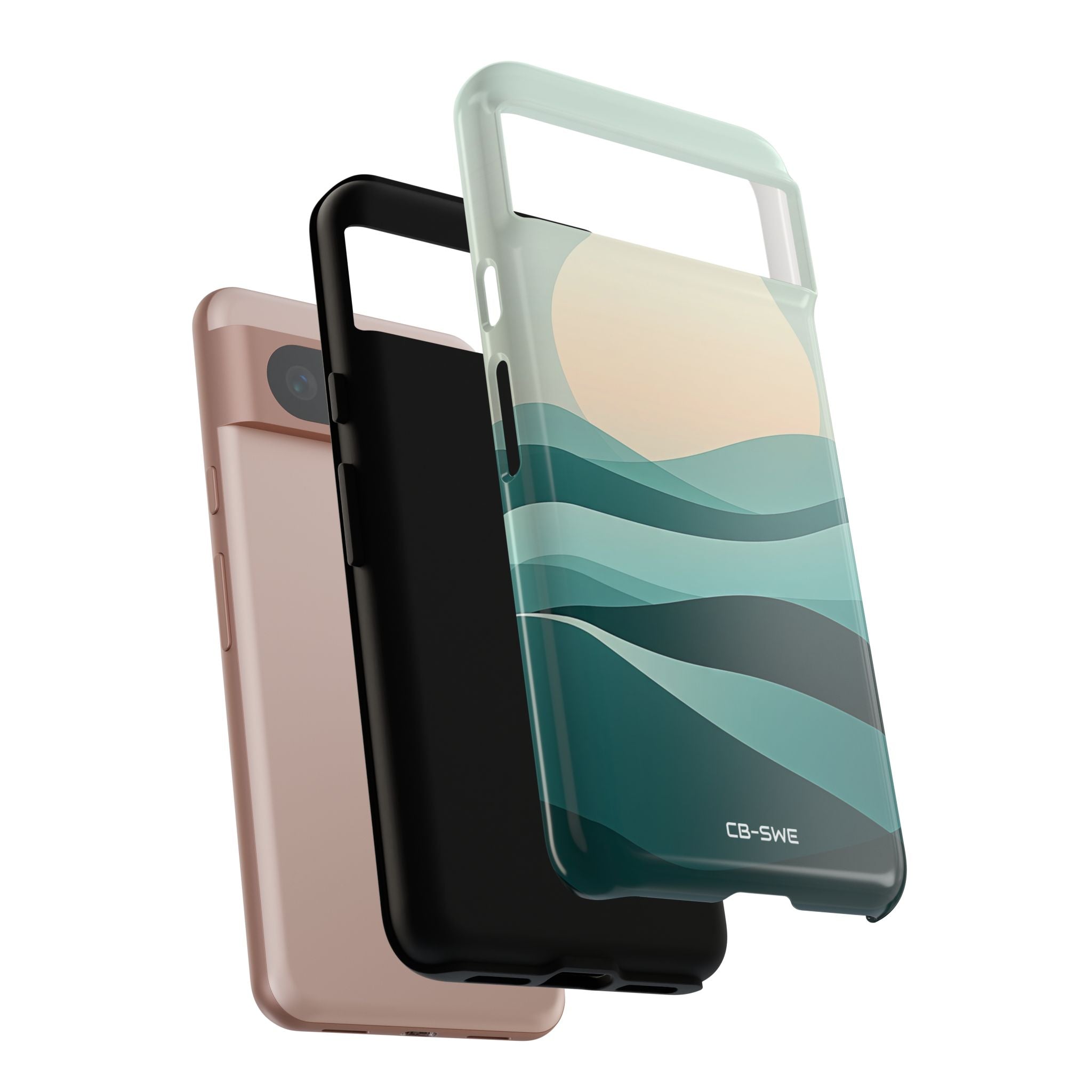 Fluid Harmony Waves - Google Pixel Case