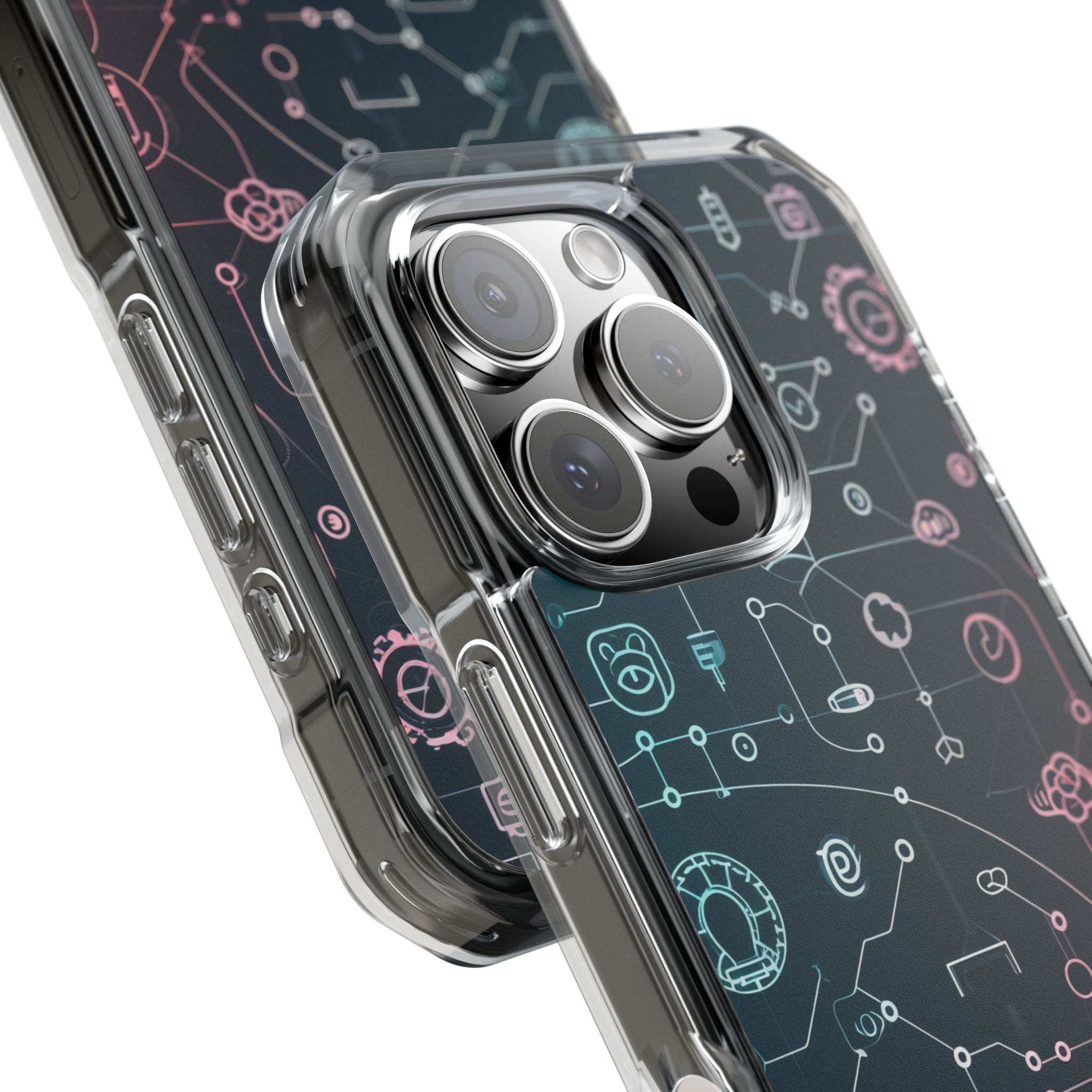 Digital Circuit Flow iPhone 16 - Impact Clear+