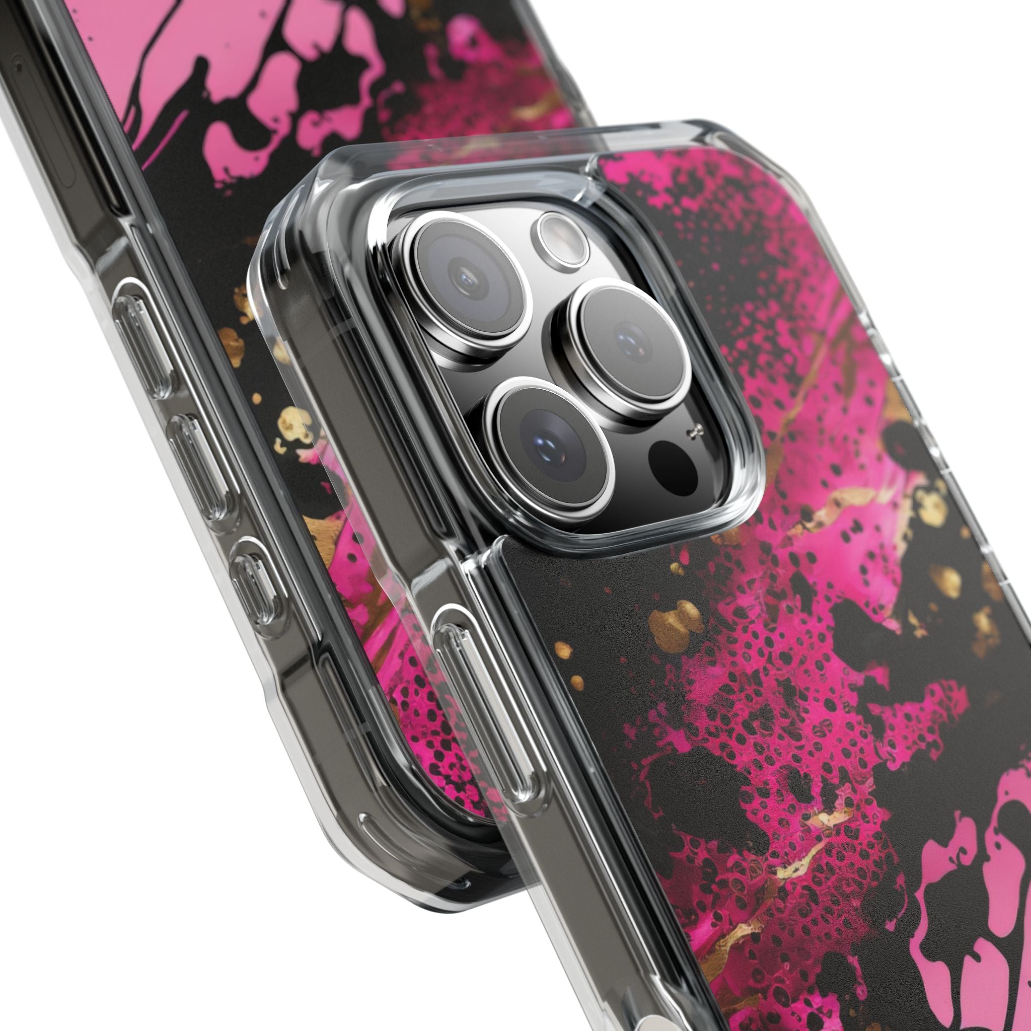 Dynamic Splatter Elegance iPhone Case - Impact