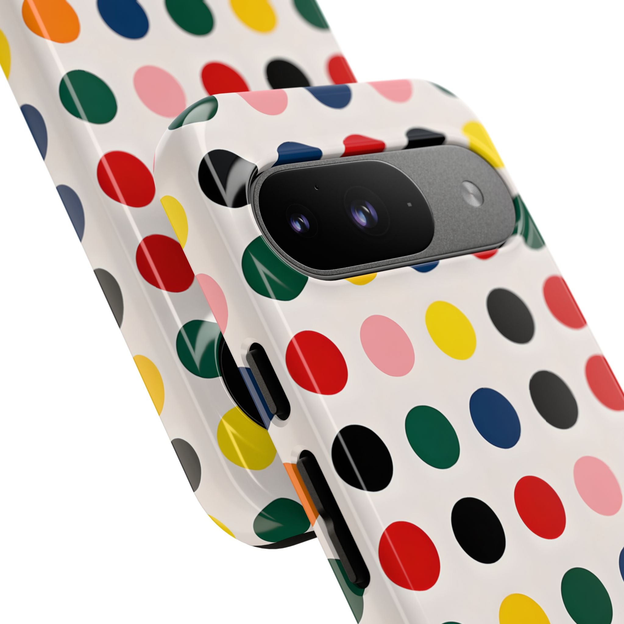Colorful Circle Grid Google Pixel 9 - Tough