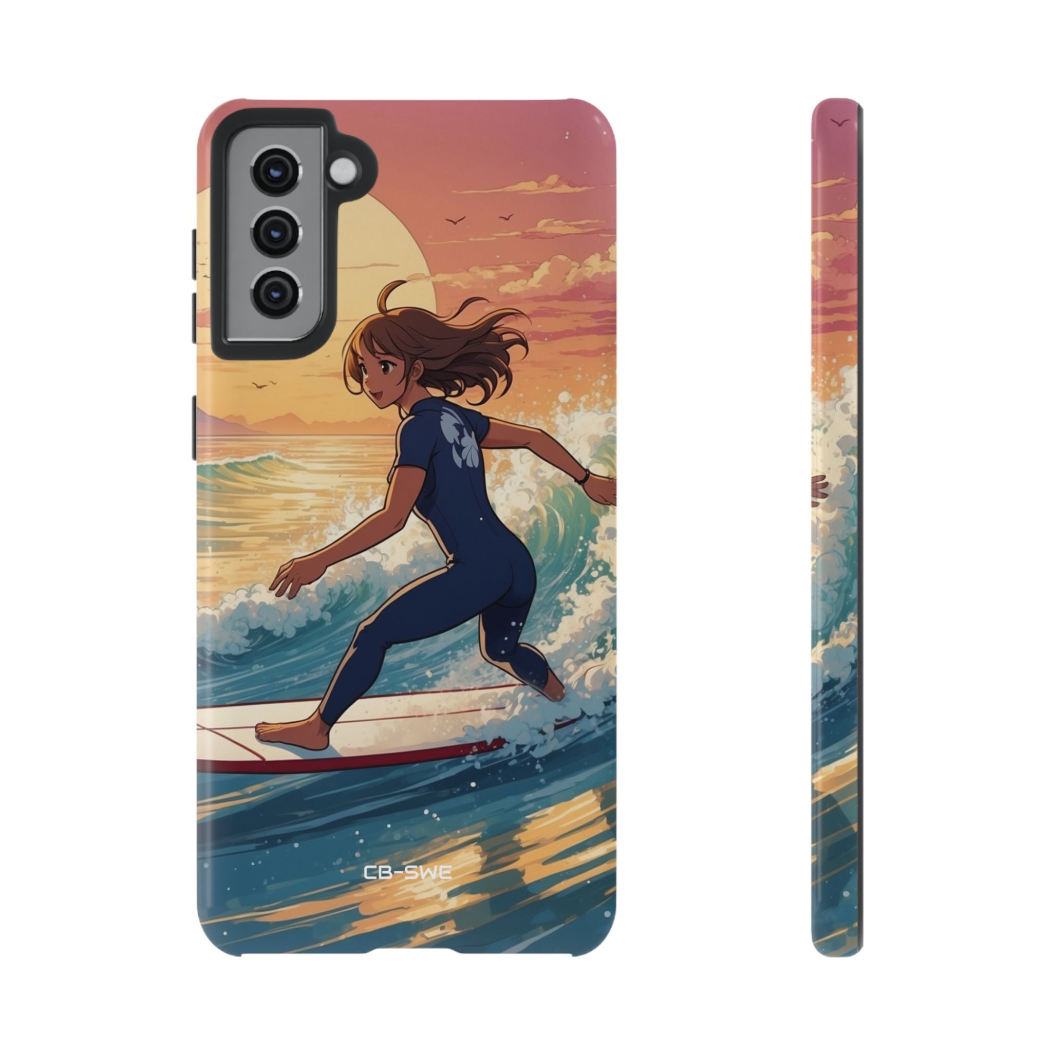 Surfing Into Sunset - Samsung Case