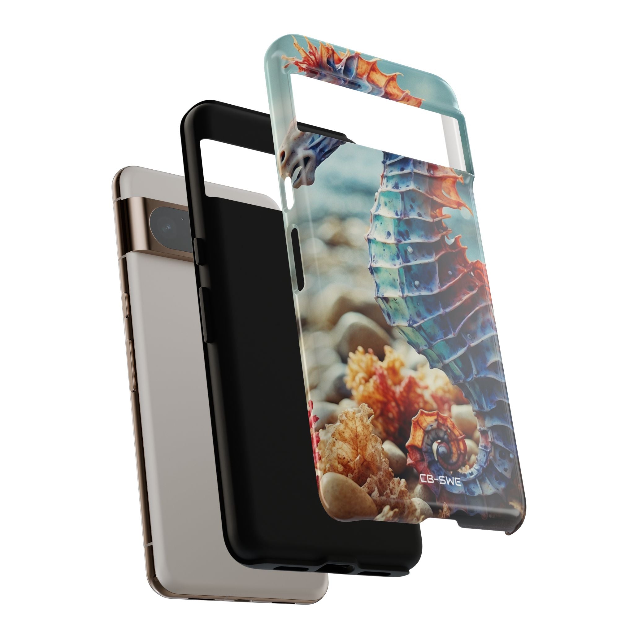 Seahorse Dances Freely - Google Pixel Case