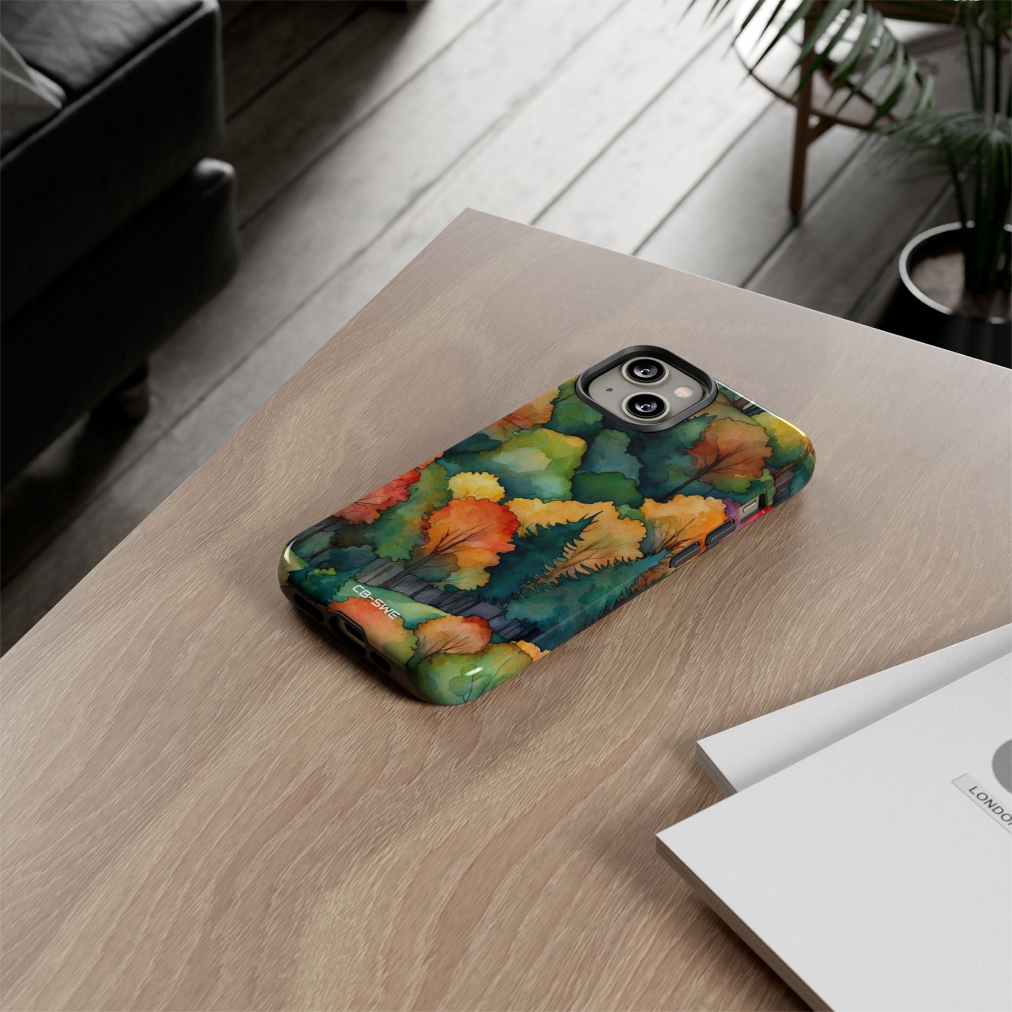 Autumn Leaves Dance - iPhone Case