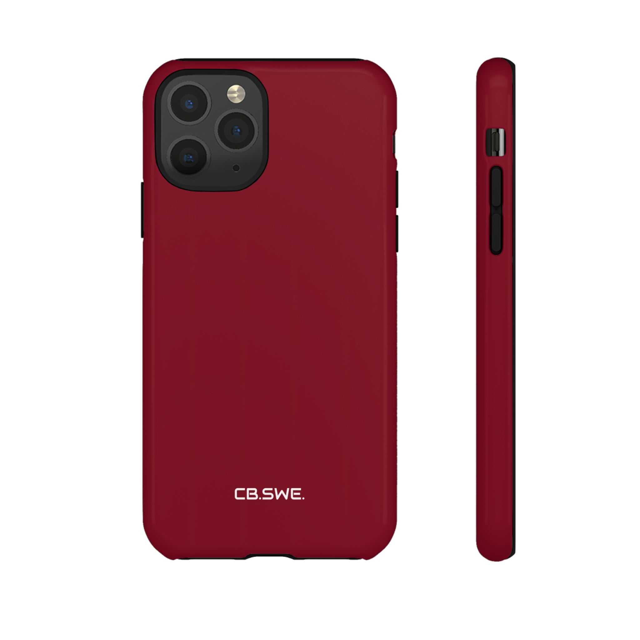 Burgundy iPhone Case - Tough