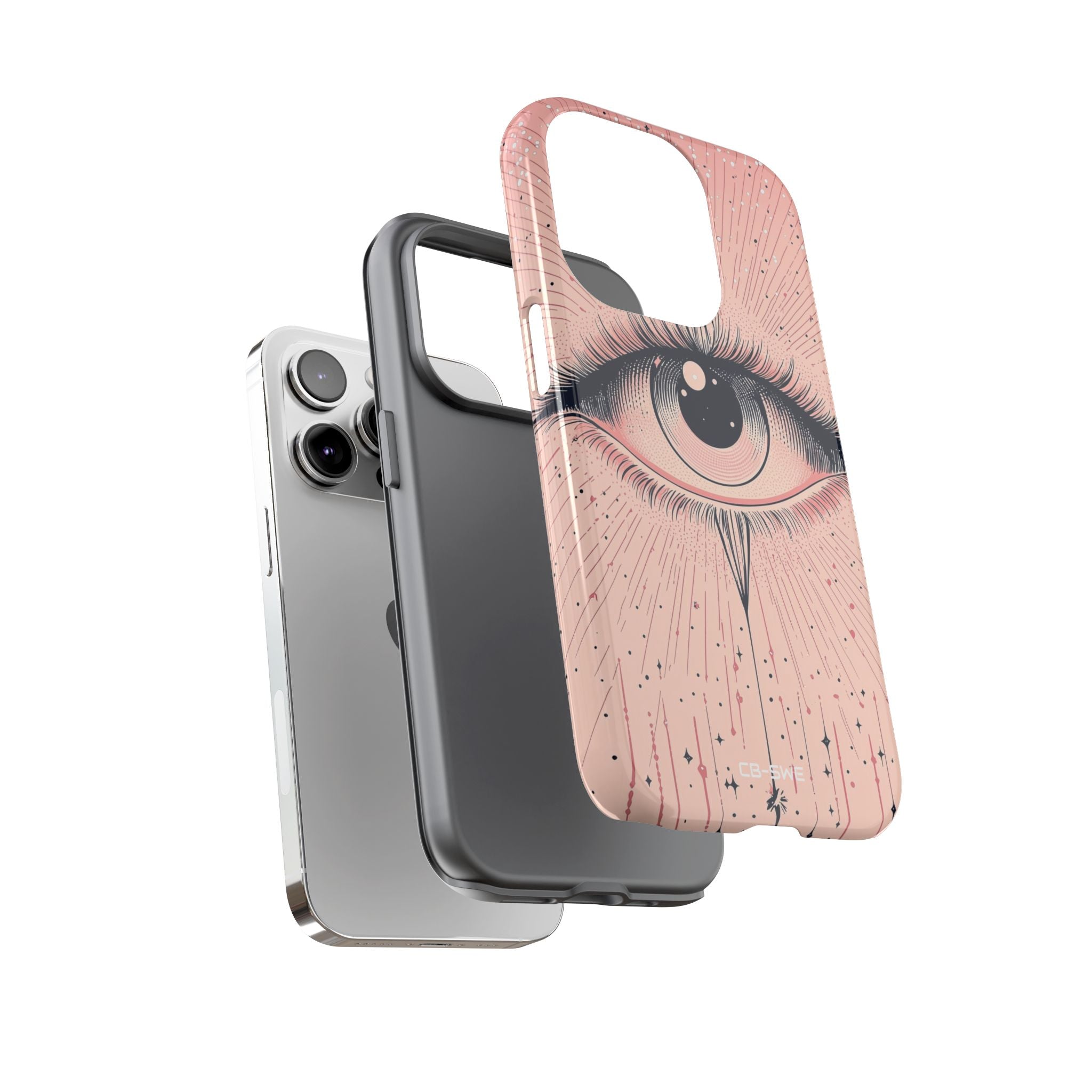 Celestial Eye Glows - iPhone Case