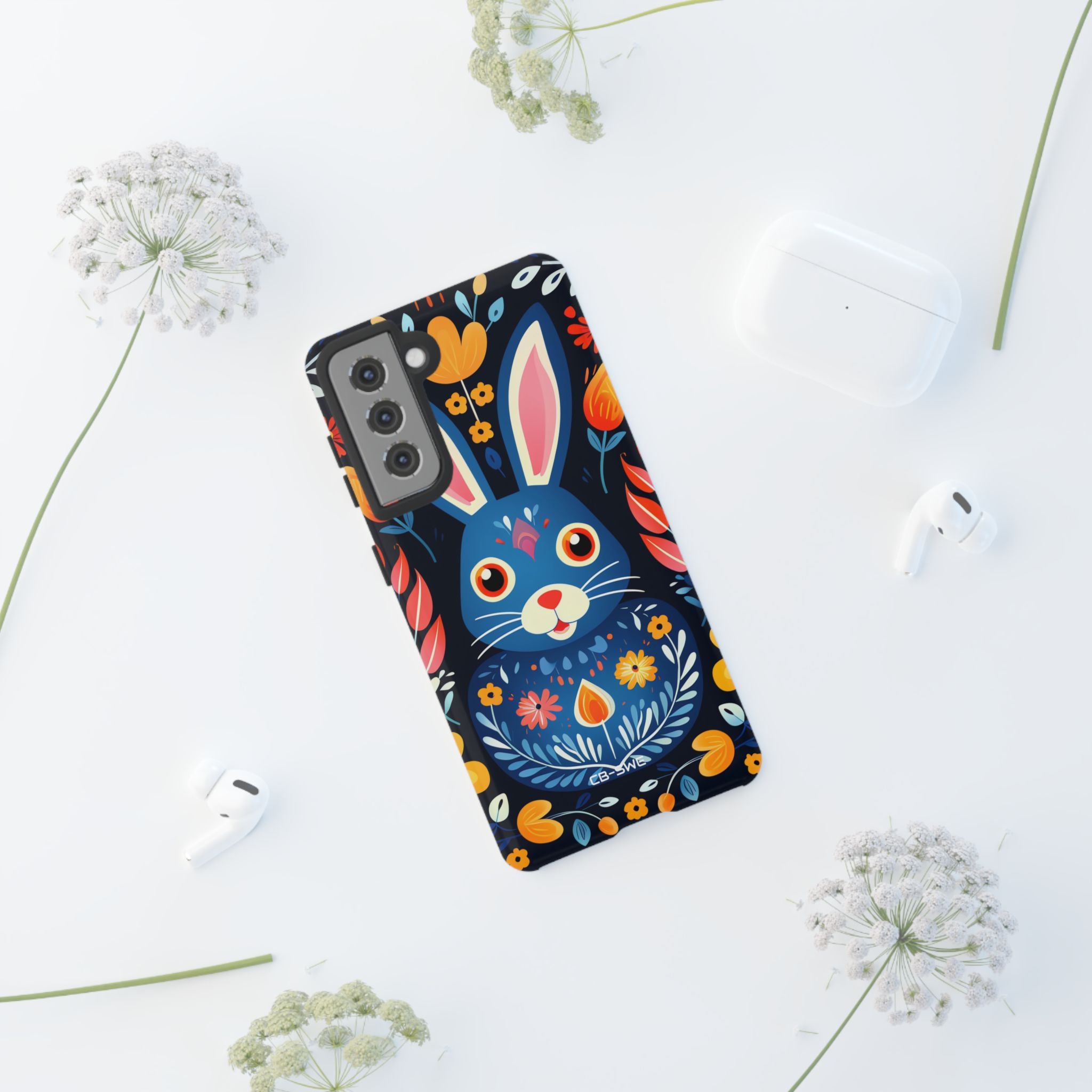 Bunny Jumps Joyfully - Samsung Case