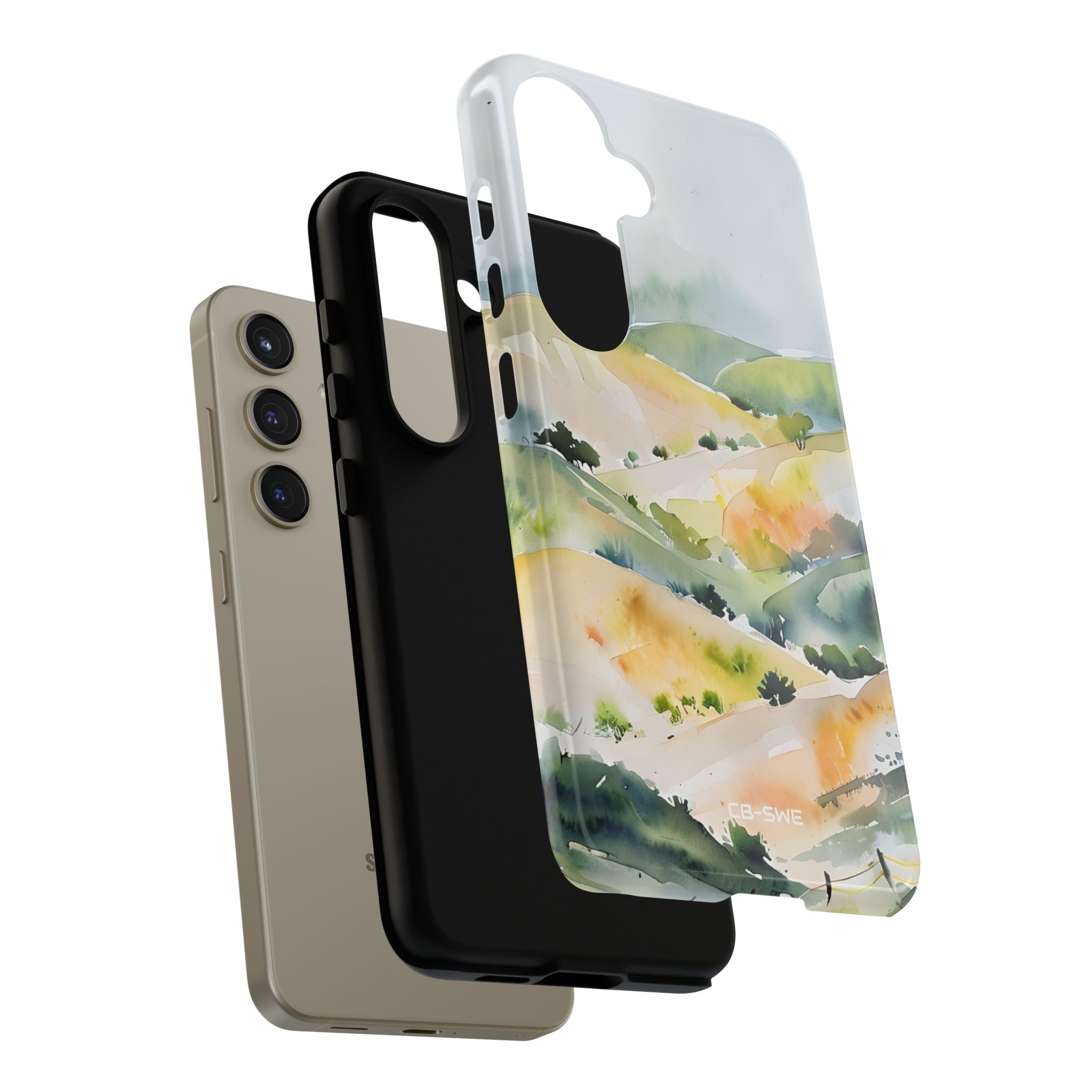 Misty Hills Watercolor - Samsung Case
