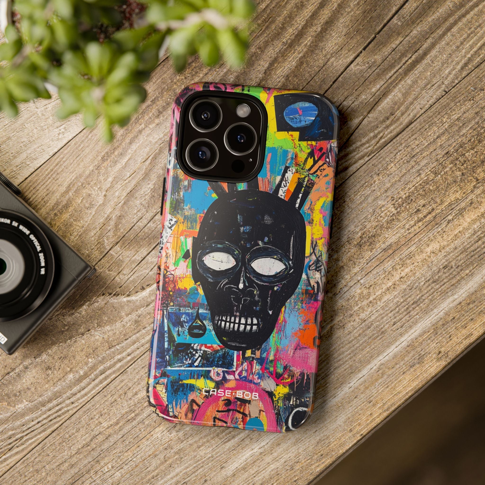 Skull Vortex iPhone 16 Pro Max Case - Tough