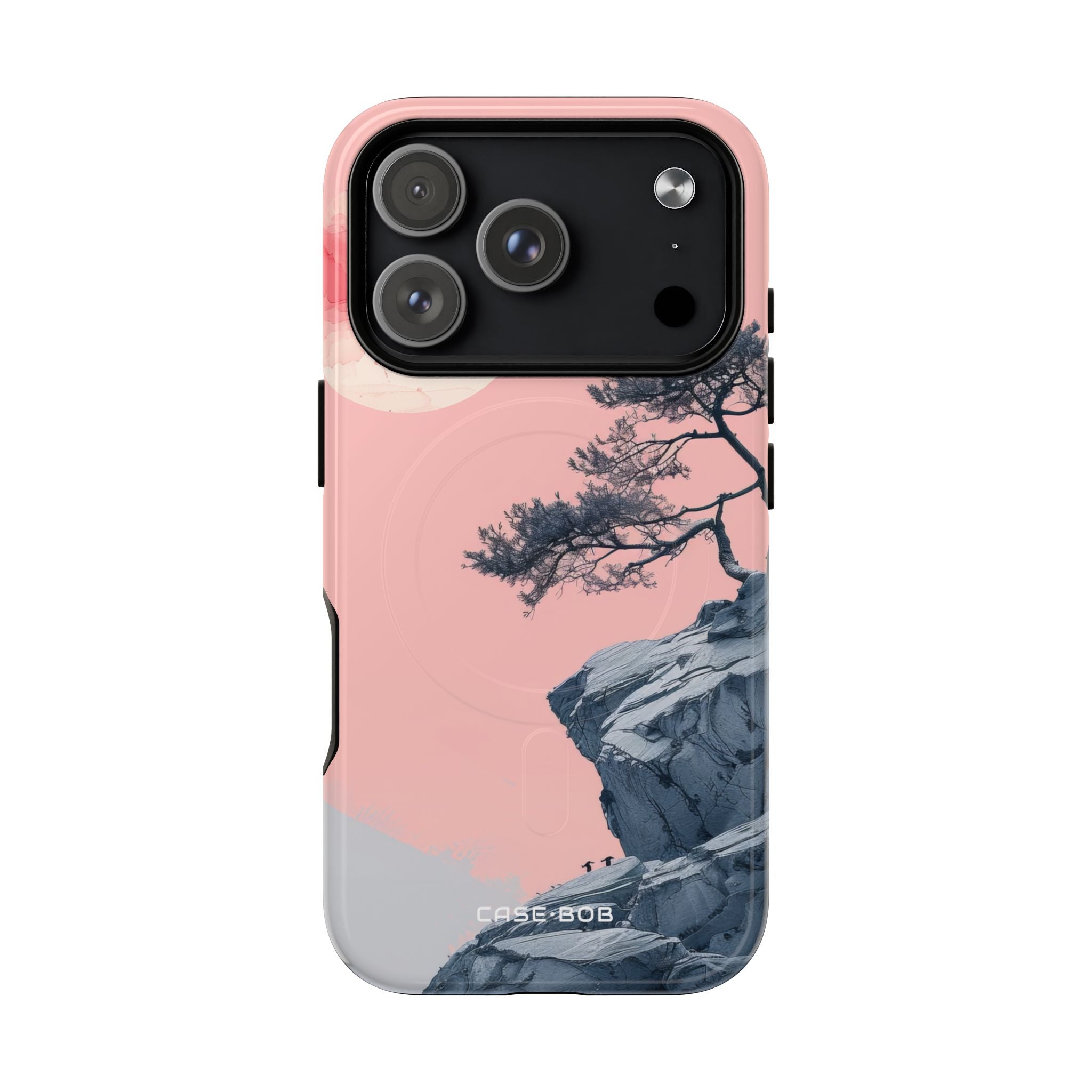 Crimson Moon Tree iPhone 17 Pro Case - Tough+
