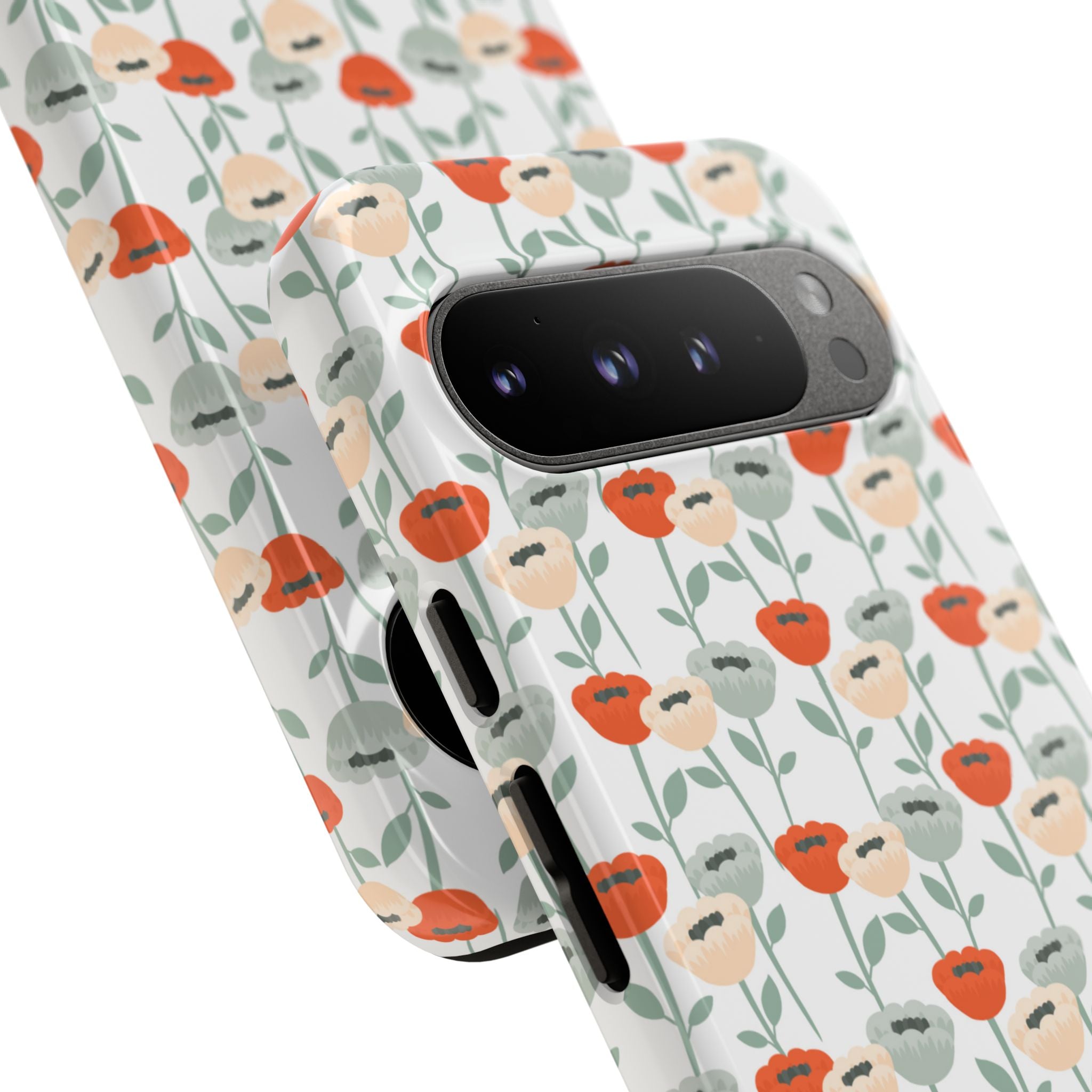 Minimalist Floral Elegance - Google Pixel Case