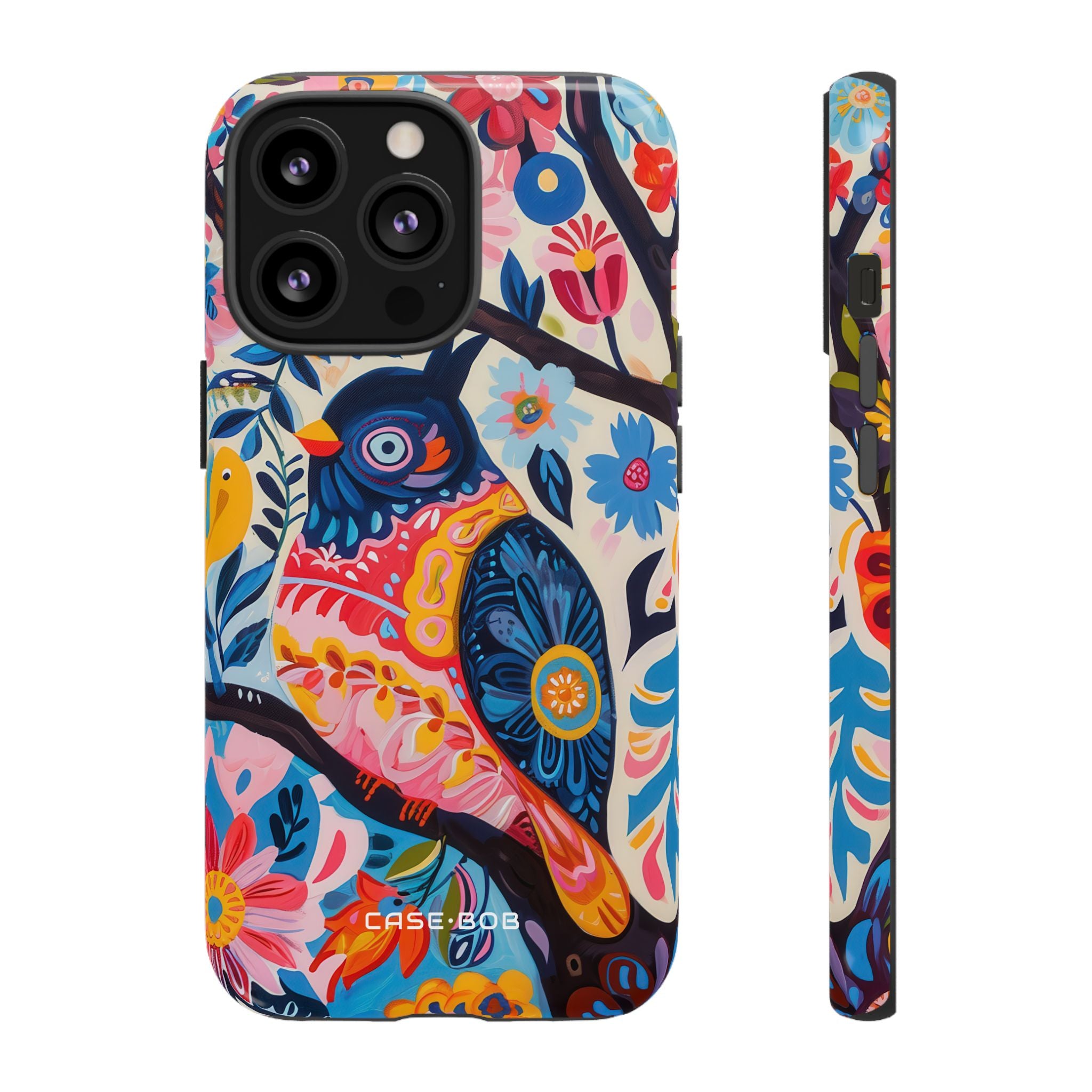 Owl Bloom iPhone 13 Pro Case - Tough