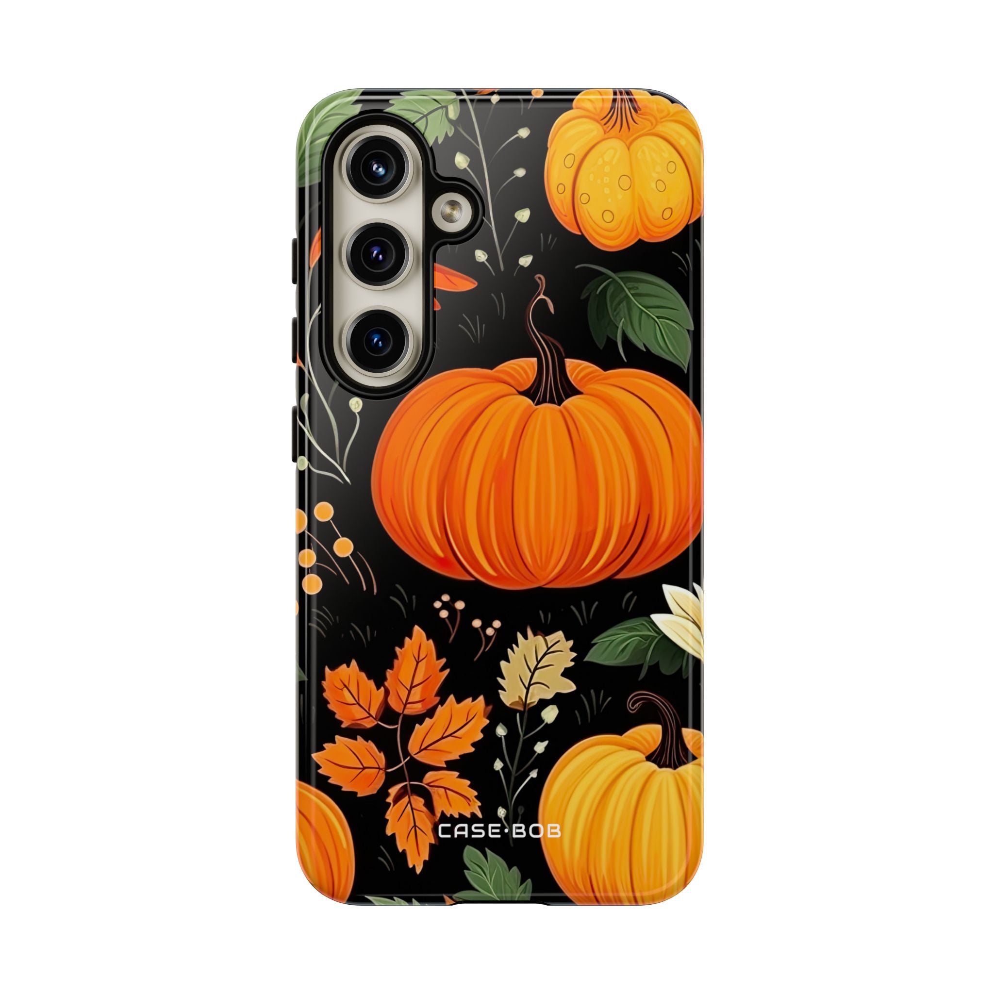 Pumpkin Glow Samsung S24 Case - Tough