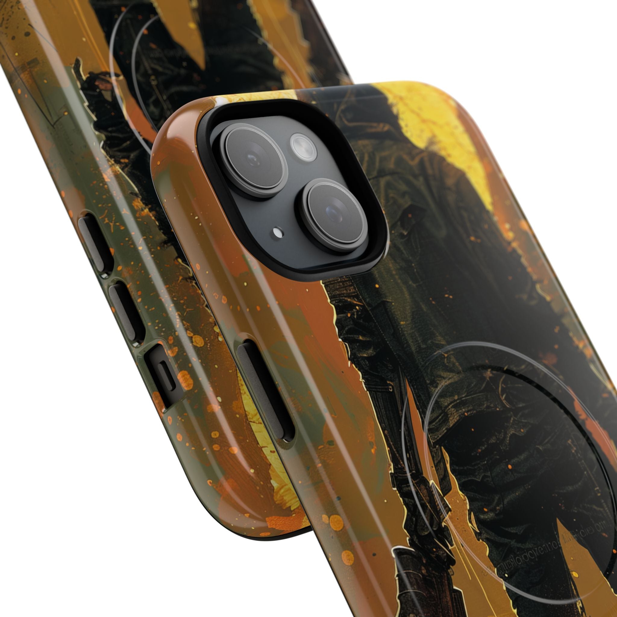 Crimson Fallout Horizon iPhone 15 - Tough+
