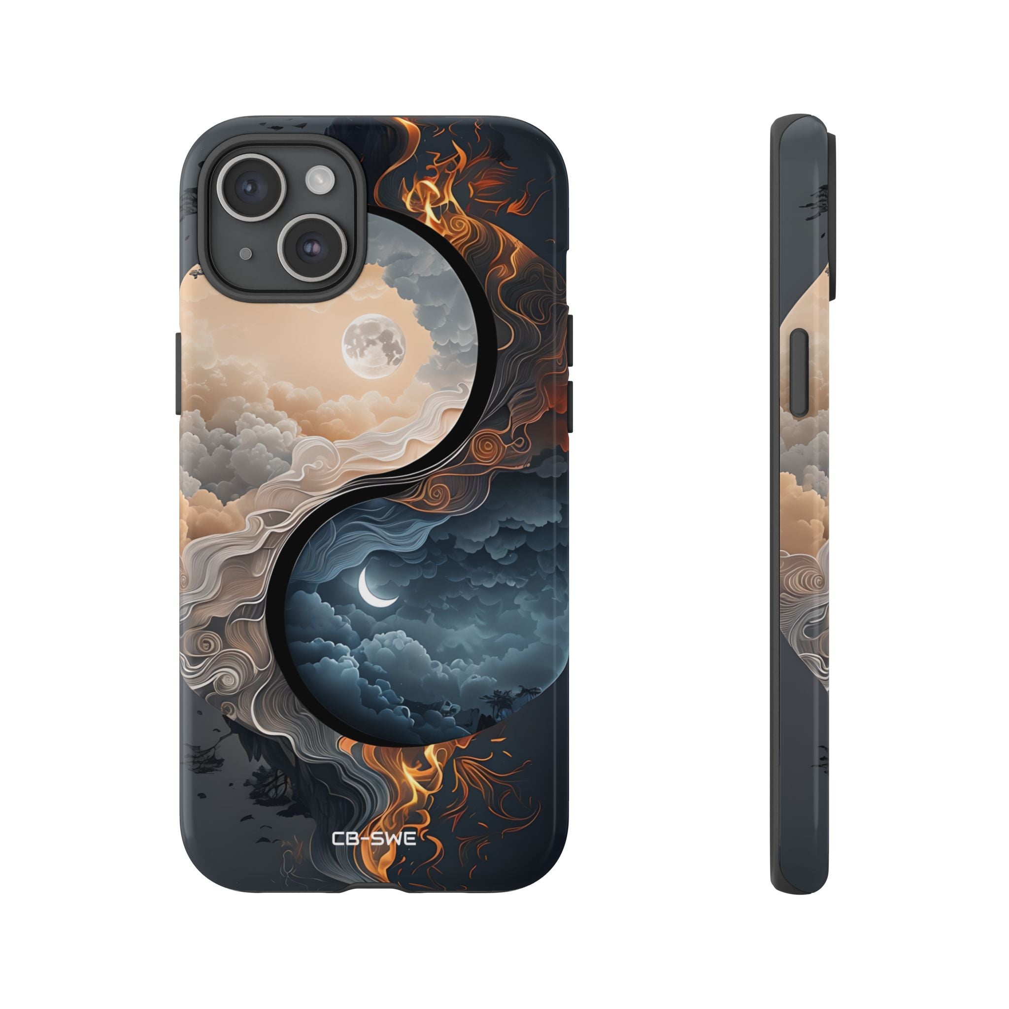 Moonlit Elemental Harmony - iPhone Case