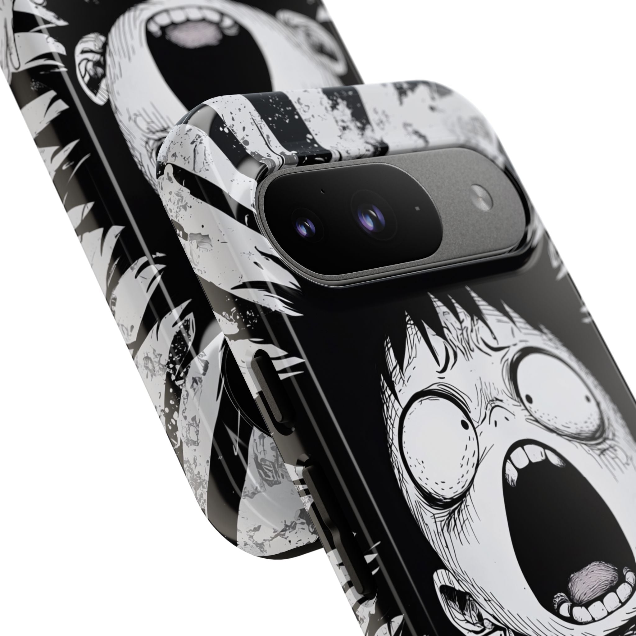 Screaming Stripes Google Pixel 9 Case - Tough