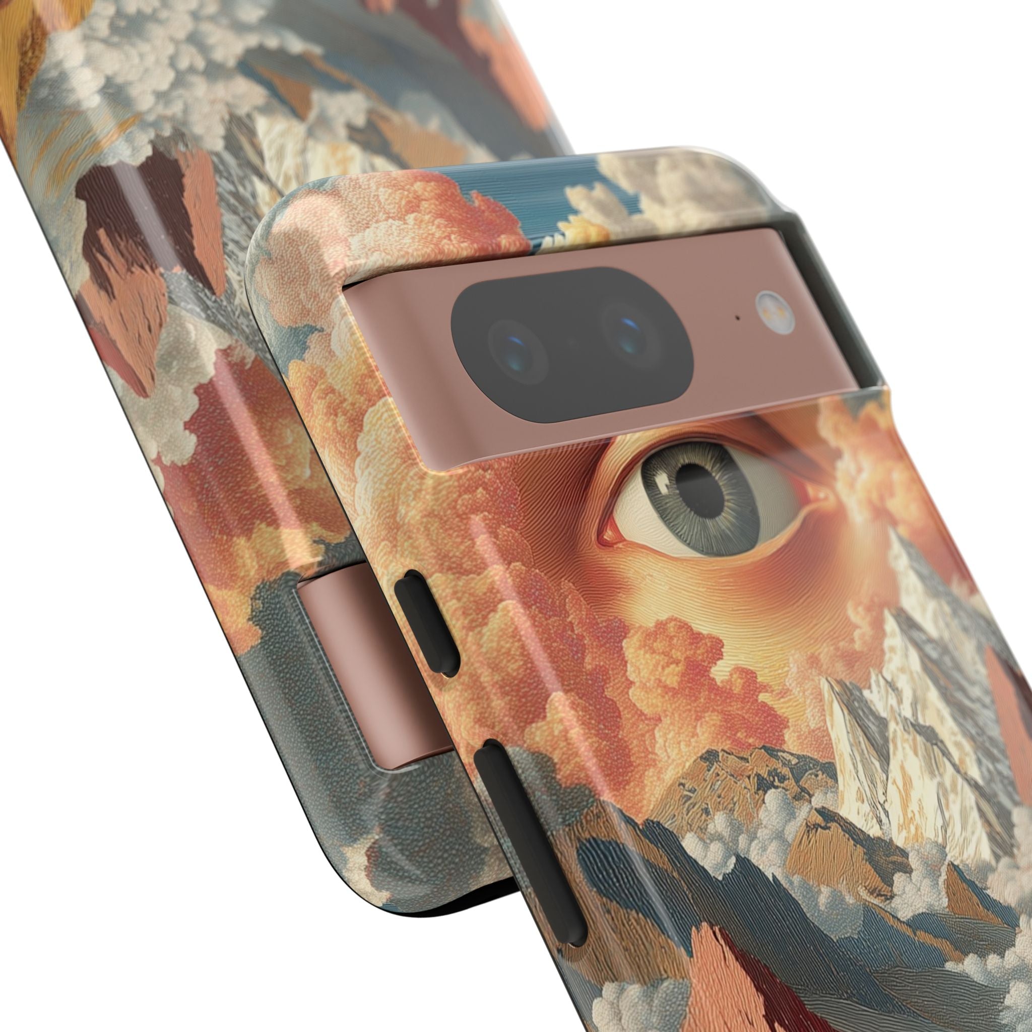 Eye Reflects Mountains - Google Pixel Case