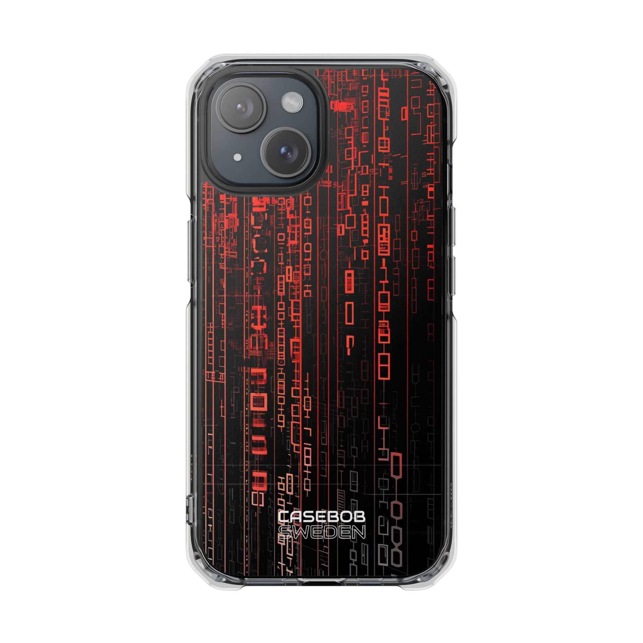 Neon Circuit Dreams iPhone 15 - Impact Clear+