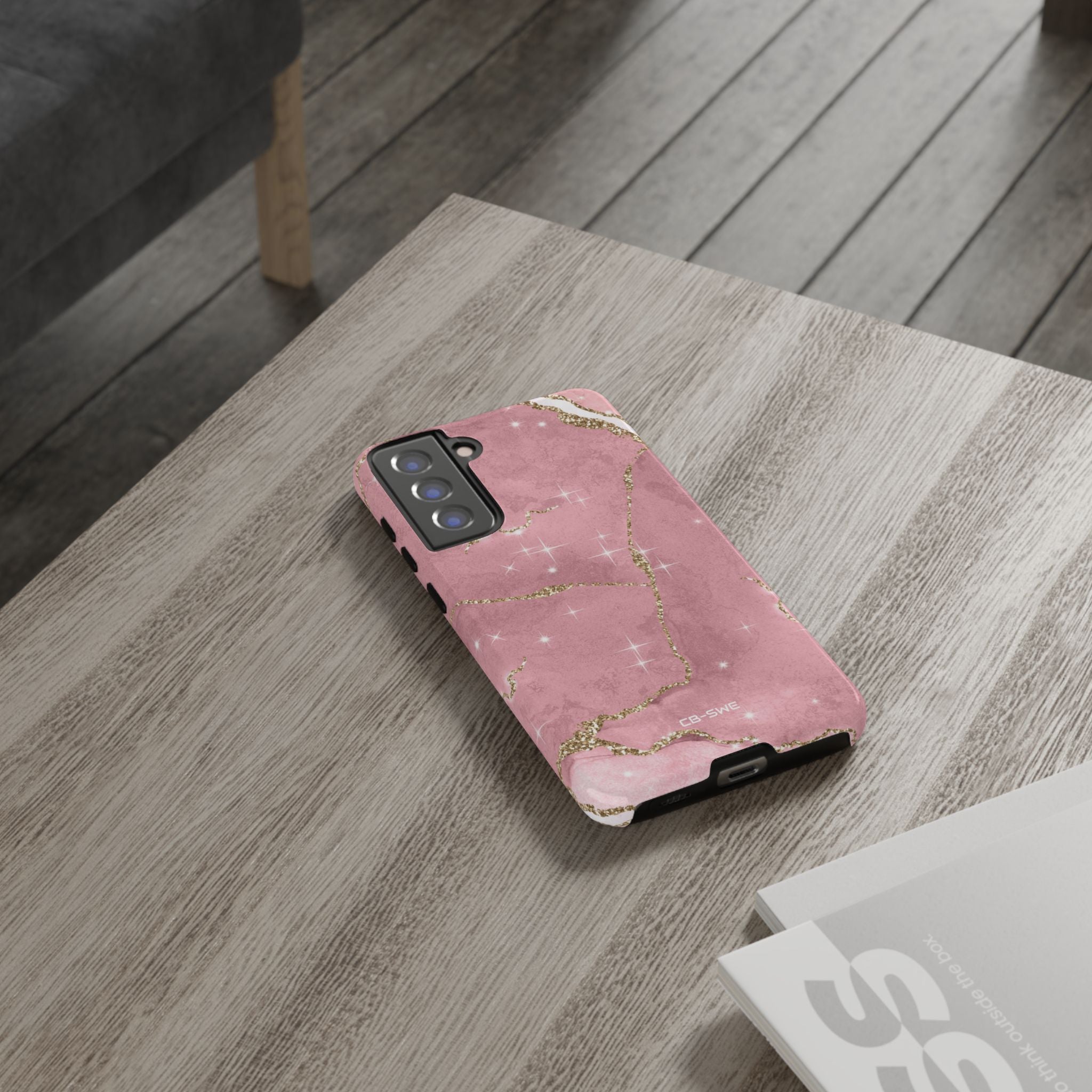 Pink Marble Luxe - Samsung Case