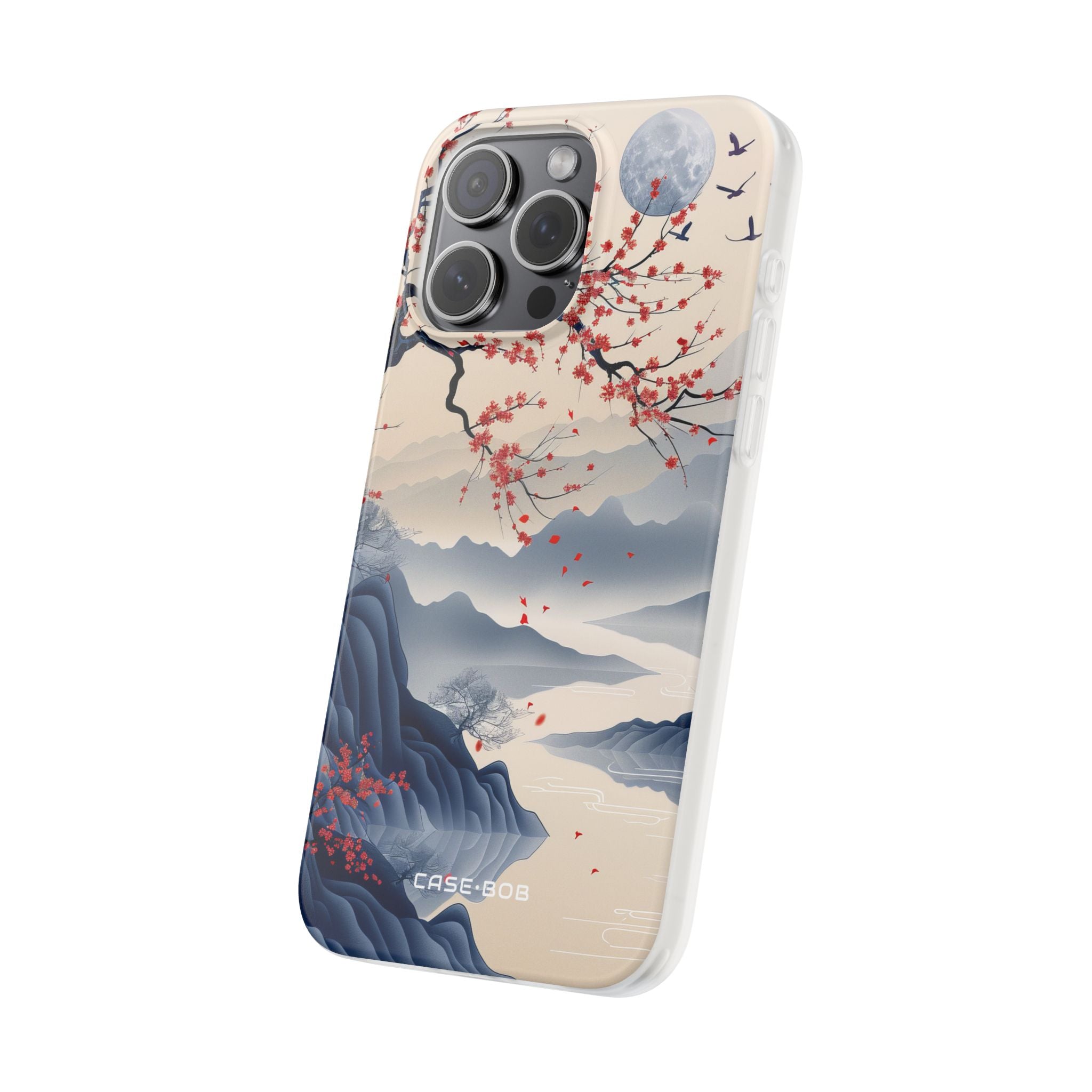 Blossom Moonbranch iPhone 15 Pro Max Case - Soft