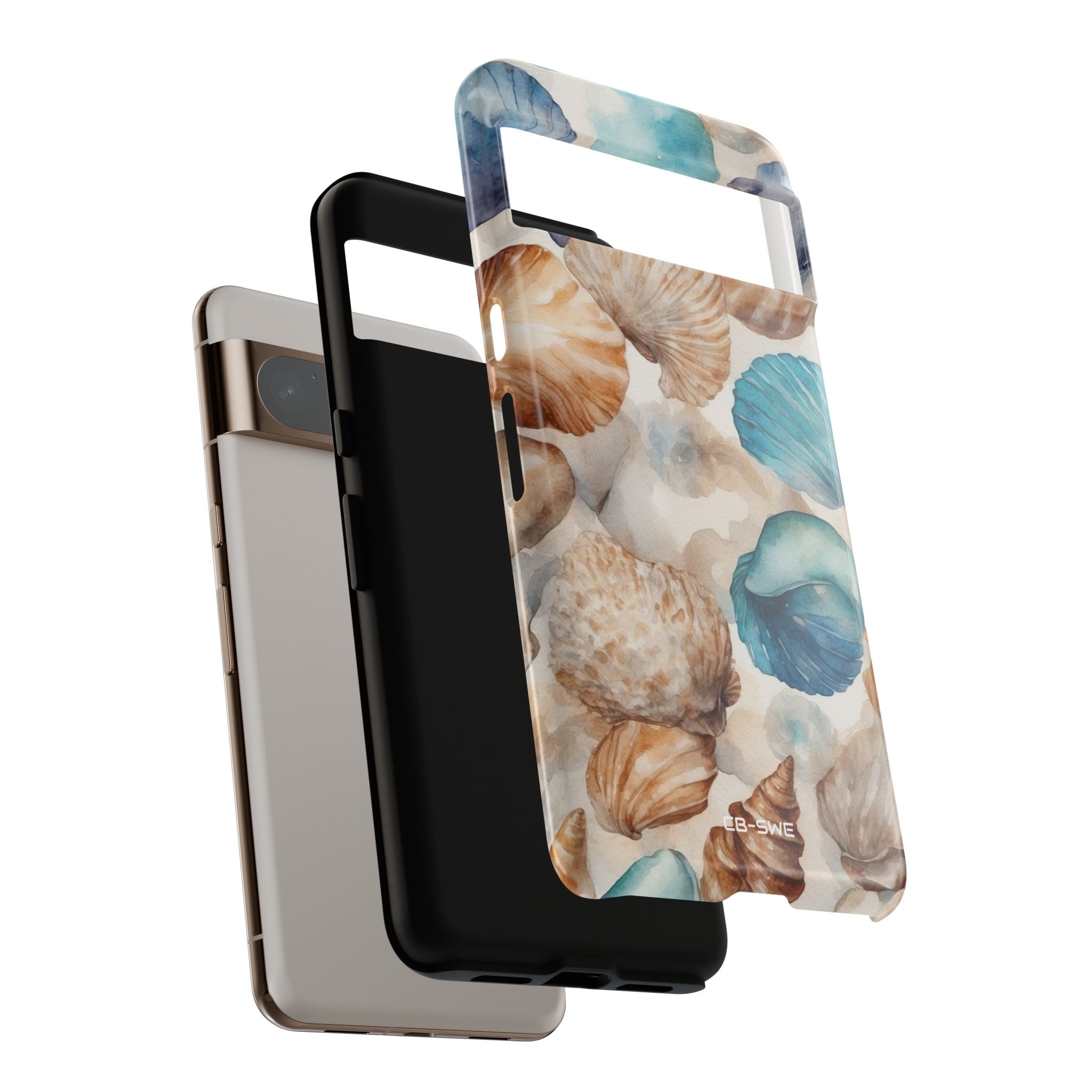 Seashells Embrace Shore - Google Pixel Case