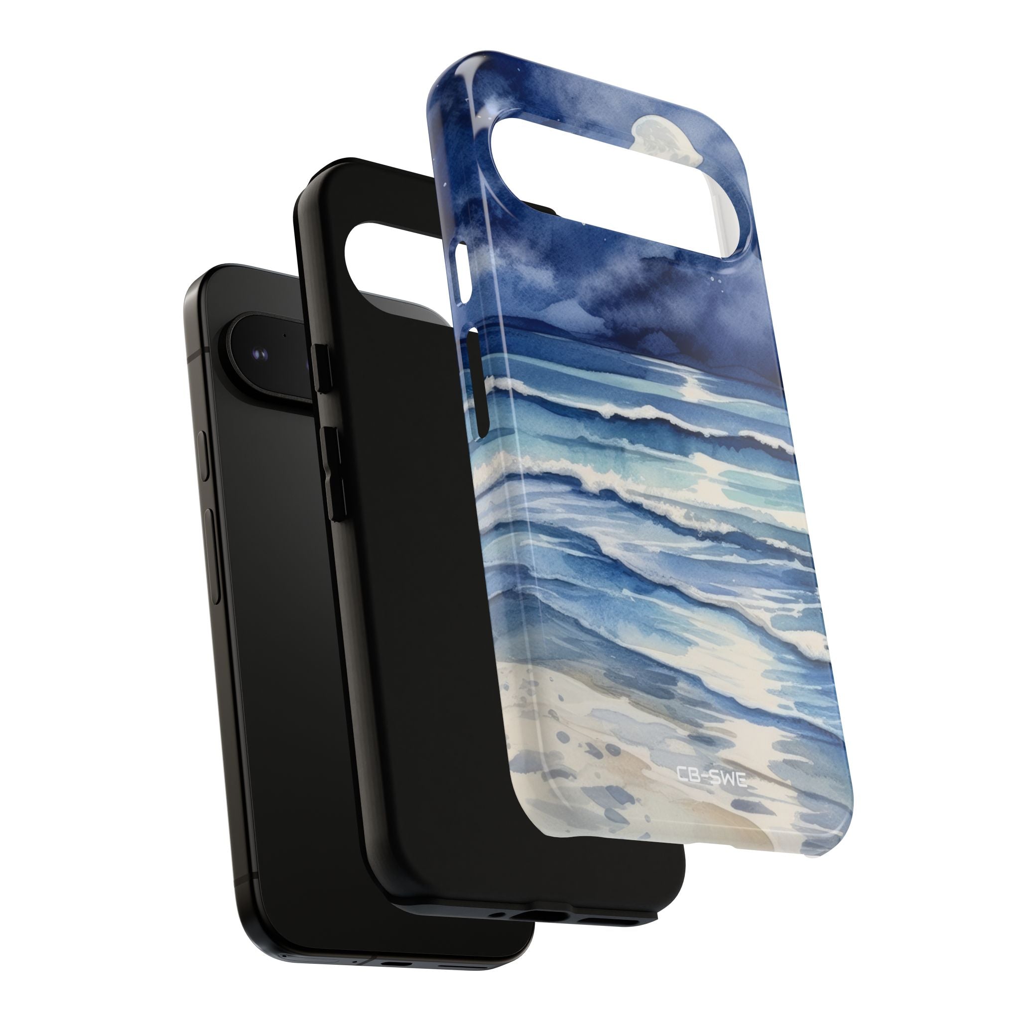 Moonlight Reflects Waves - Google Pixel Case